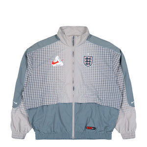Palace x Nike FA England Track Jacket Pewter Grey / Cool Grey / Bright Crimson Track Jackets IM3201 052 | Overkill