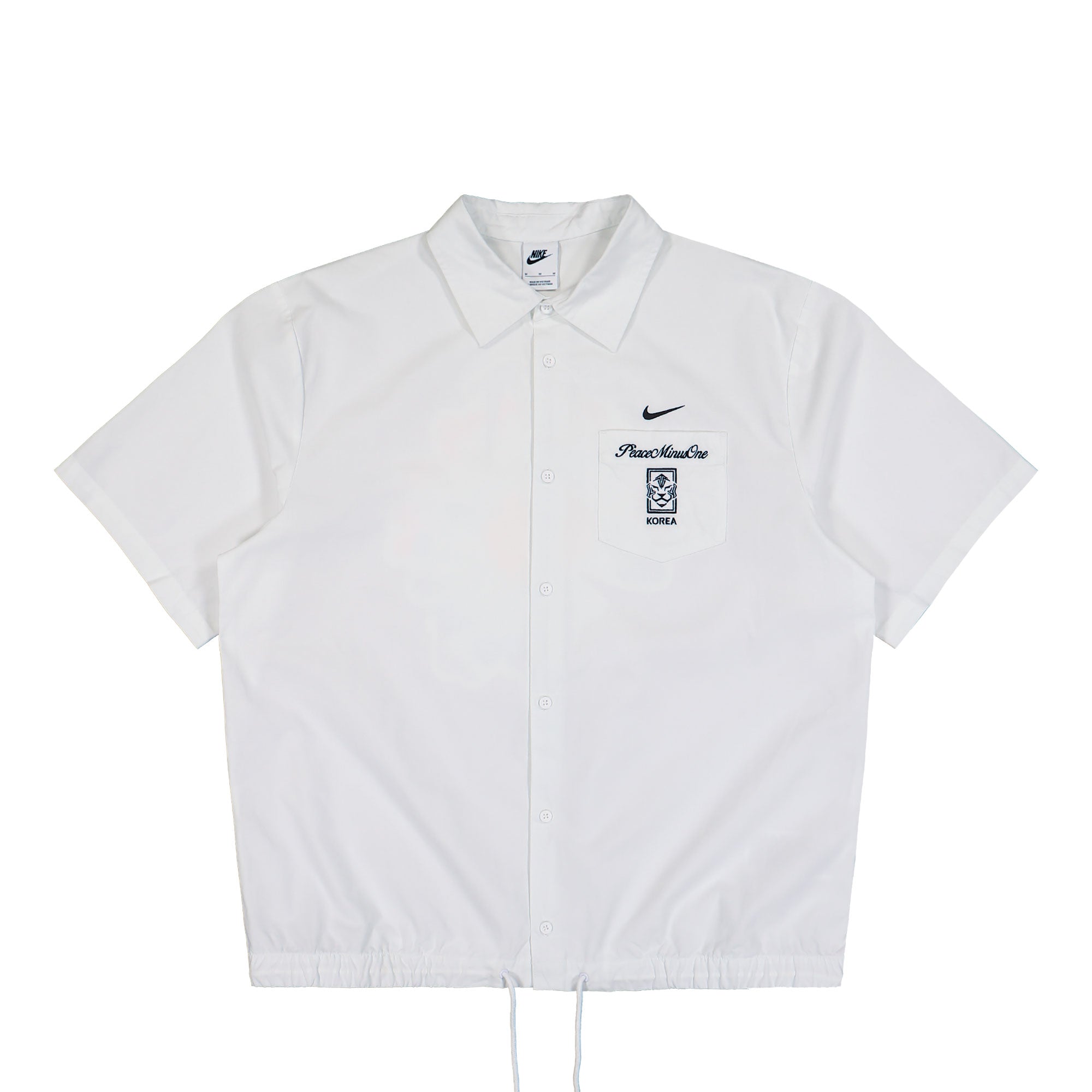 PEACEMINUSONE x Nike KFA Korea Club SS Venice Top White / Black Shirts IM3219 100 | Overkill