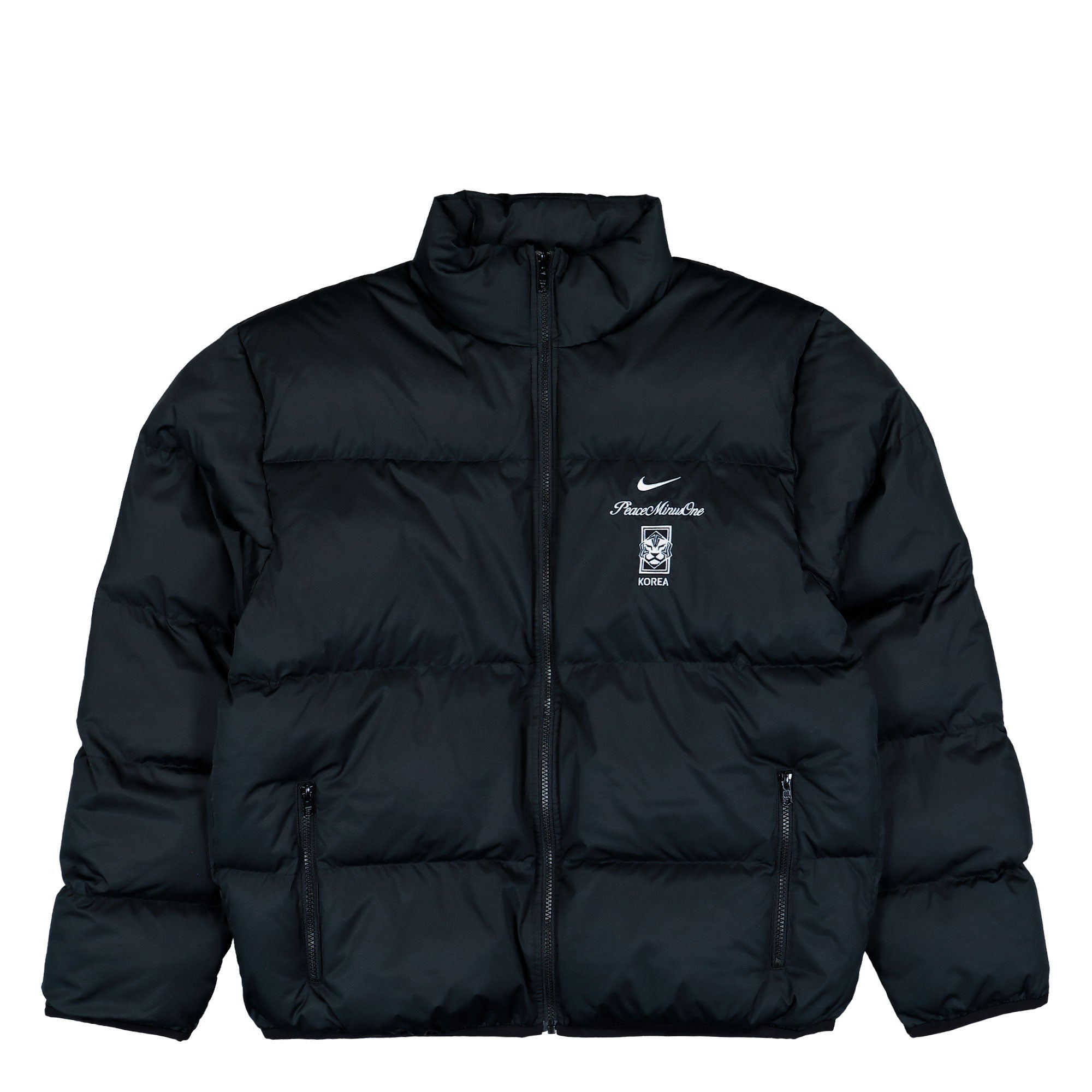 PEACEMINUSONE x Nike KFA Korea Puffer Jacket Black / White Puffer Jackets IM3224 010 | Overkill