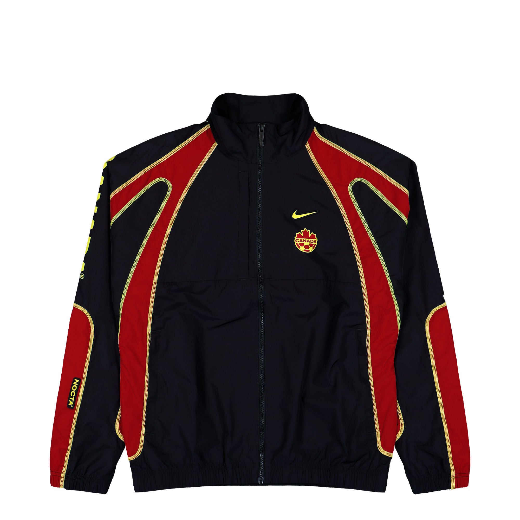 NOCTA x Nike Canada Soccer Track Jacket Black / Gym Red / Sonic Yellow / Sonic Yellow Track Jackets IM3235 010 | Overkill