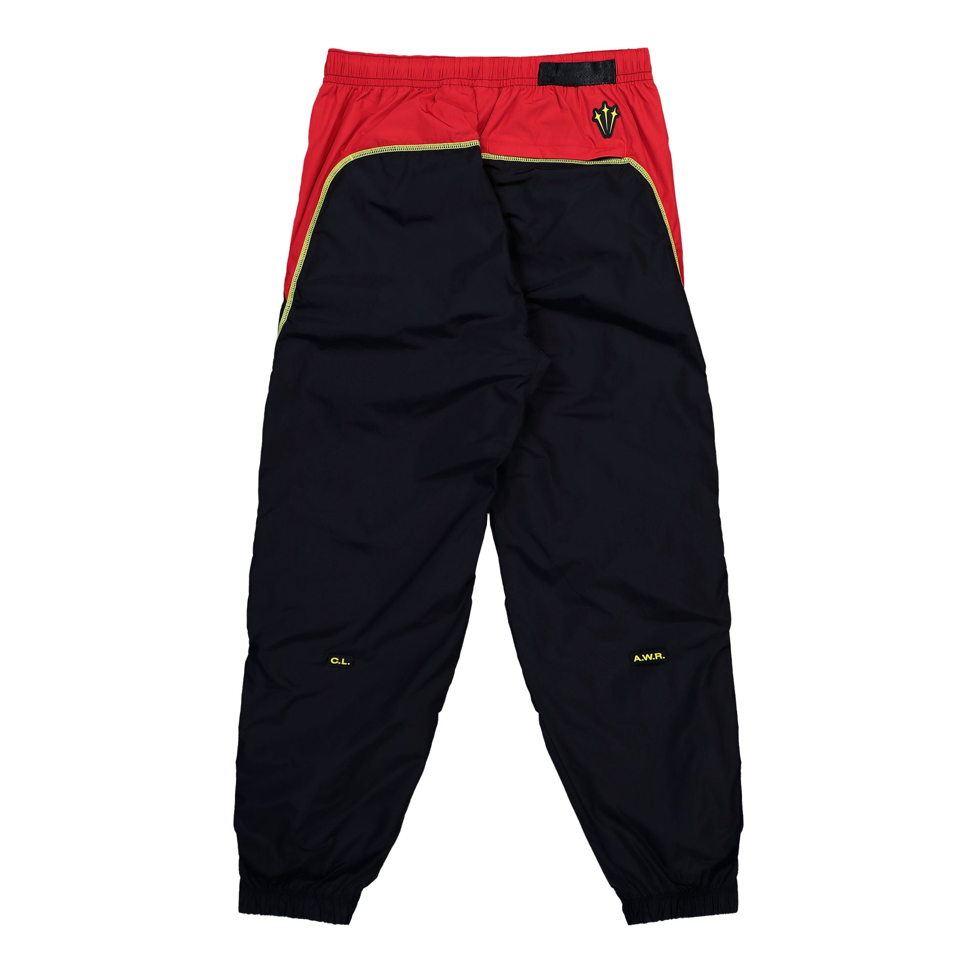 NOCTA x Nike Canada Soccer Track Pants Black / Gym Red / Sonic Yellow / Sonic Yellow Sweat & Track Pants IM3236 010 Close-up | Overkill