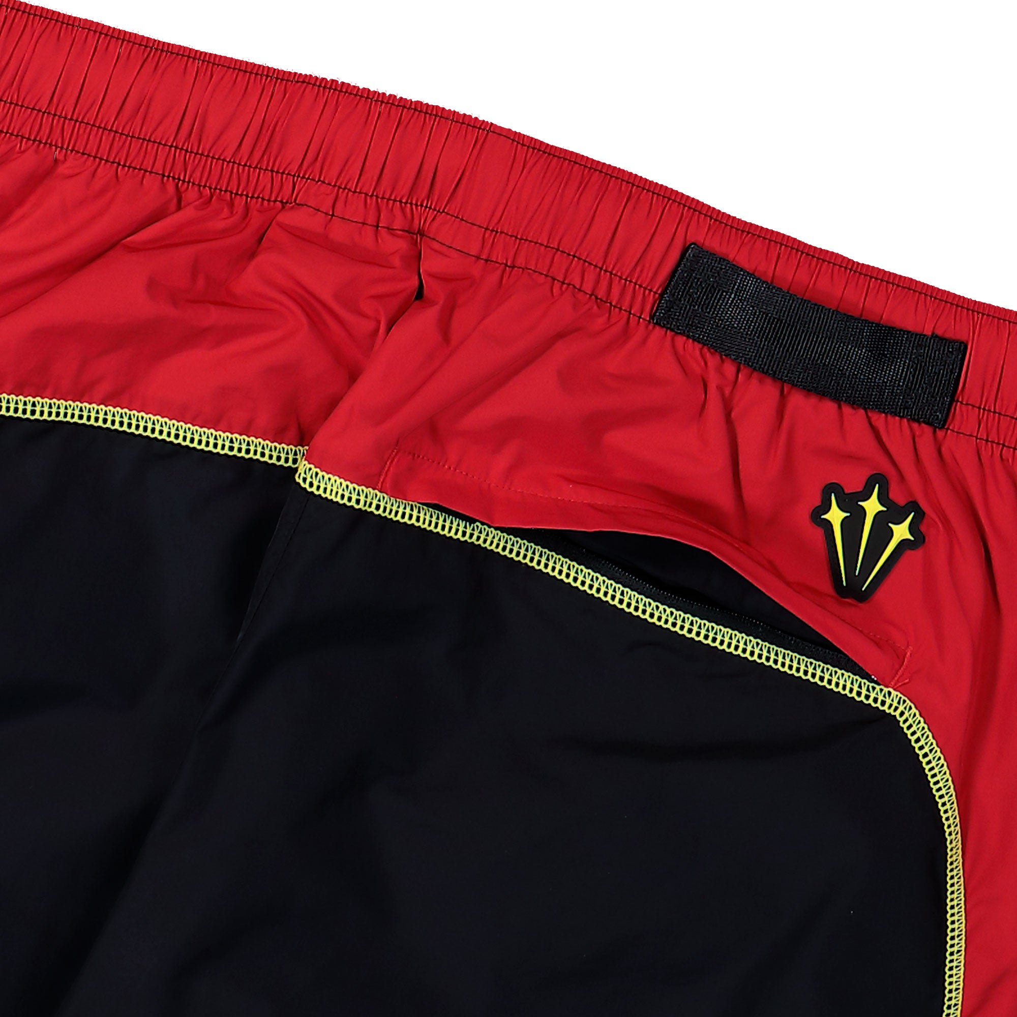 NOCTA x Nike Canada Soccer Track Pants Black / Gym Red / Sonic Yellow / Sonic Yellow Sweat & Track Pants IM3236 010 Detail View 2 | Overkill