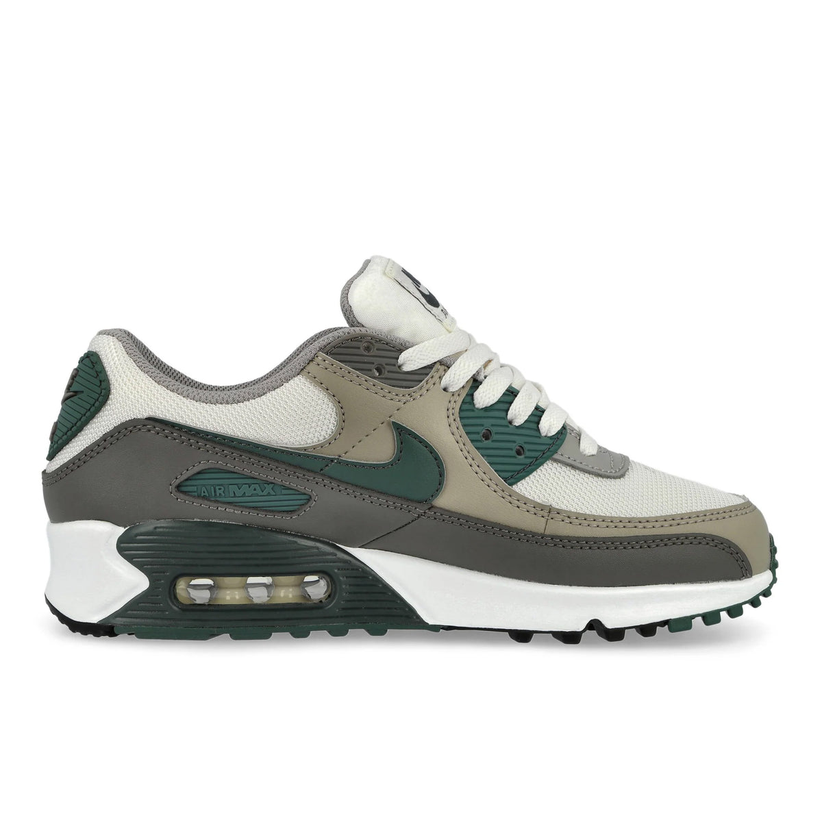 Nike Wmns Air Max 90 Phantom / Vintage Green - Cave Stone sneaker IM4613 002 Silhouette | Overkill