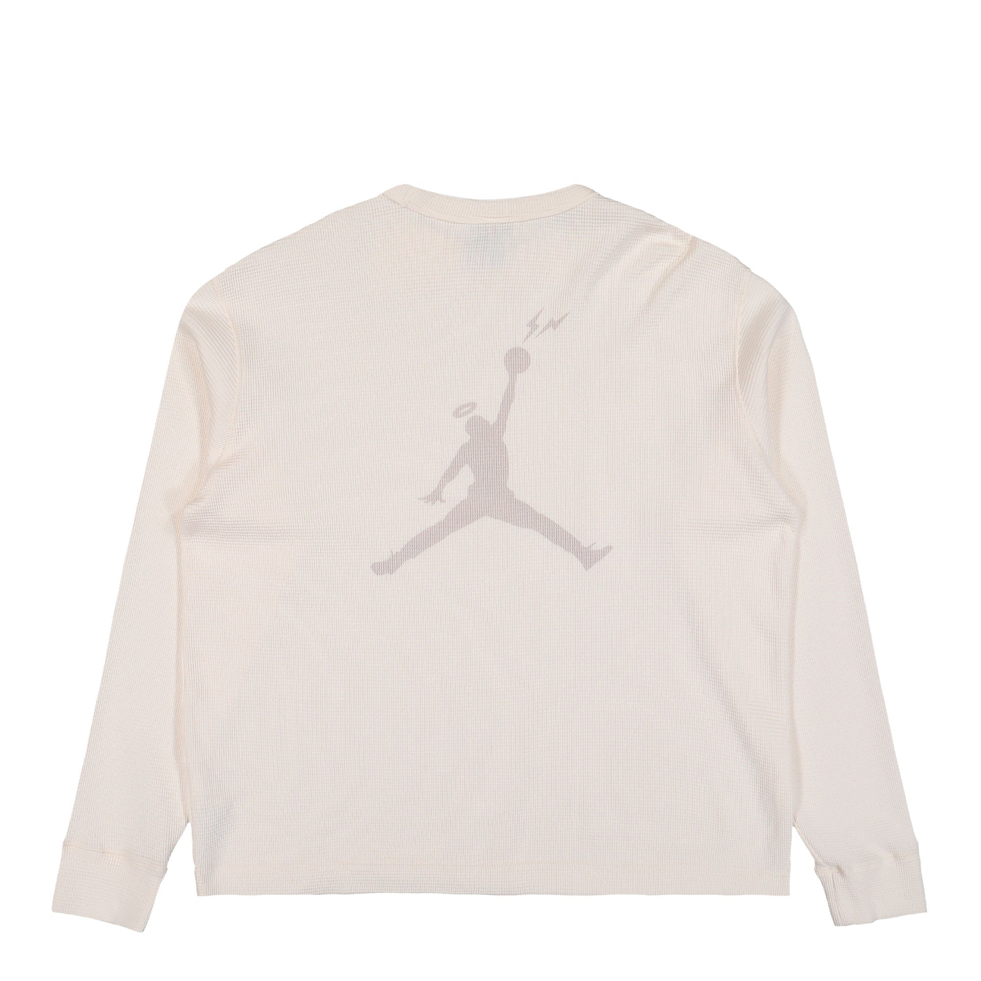Fragment x Union x Jordan Thermal Pale Ivory / Team Orange - White - Black Longsleeves IM6558 110 Close-up | Overkill