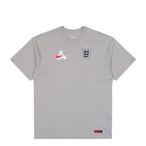 Palace x Nike FA England Premium Tee Pewter Grey T-Shirts IM6598 052 | Overkill
