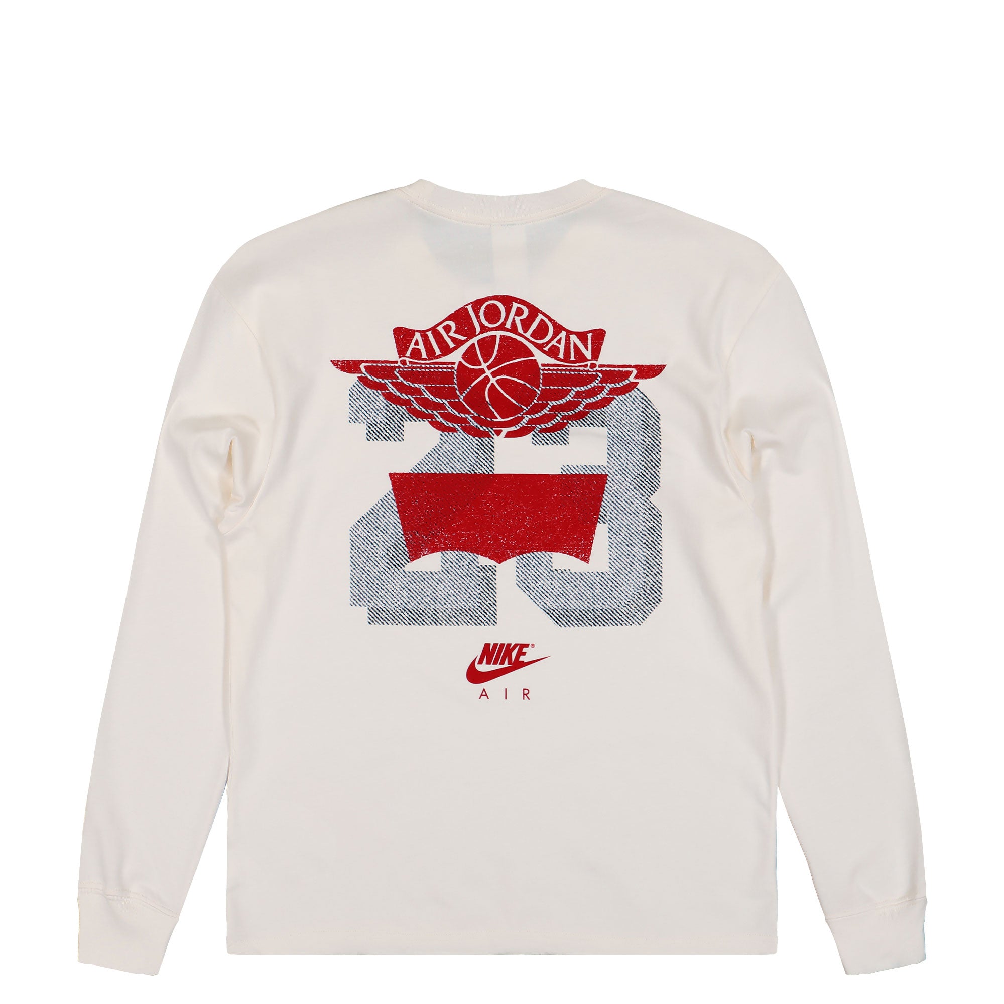 Levis x Jordan LS Tee Pale Ivory / Black / University Red Longsleeves IM6730 110 Close-up | Overkill