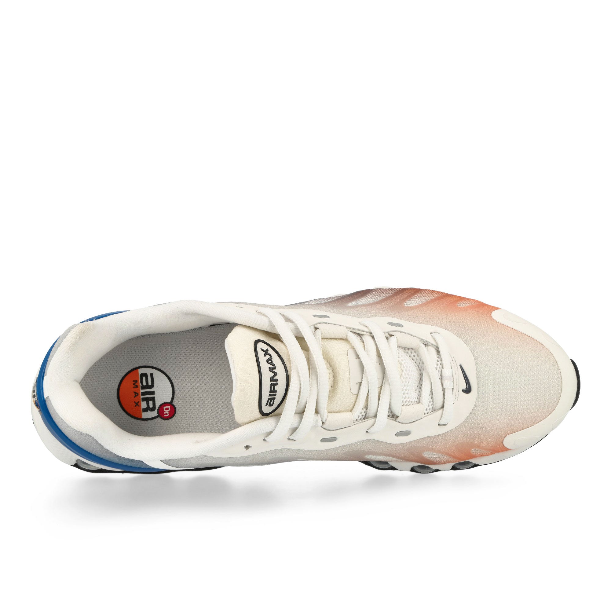Nike Air Max Dn8 Summit White / Black - Safety Orange Low Top Sneakers IM7405 100 Detailfoto | Overkill