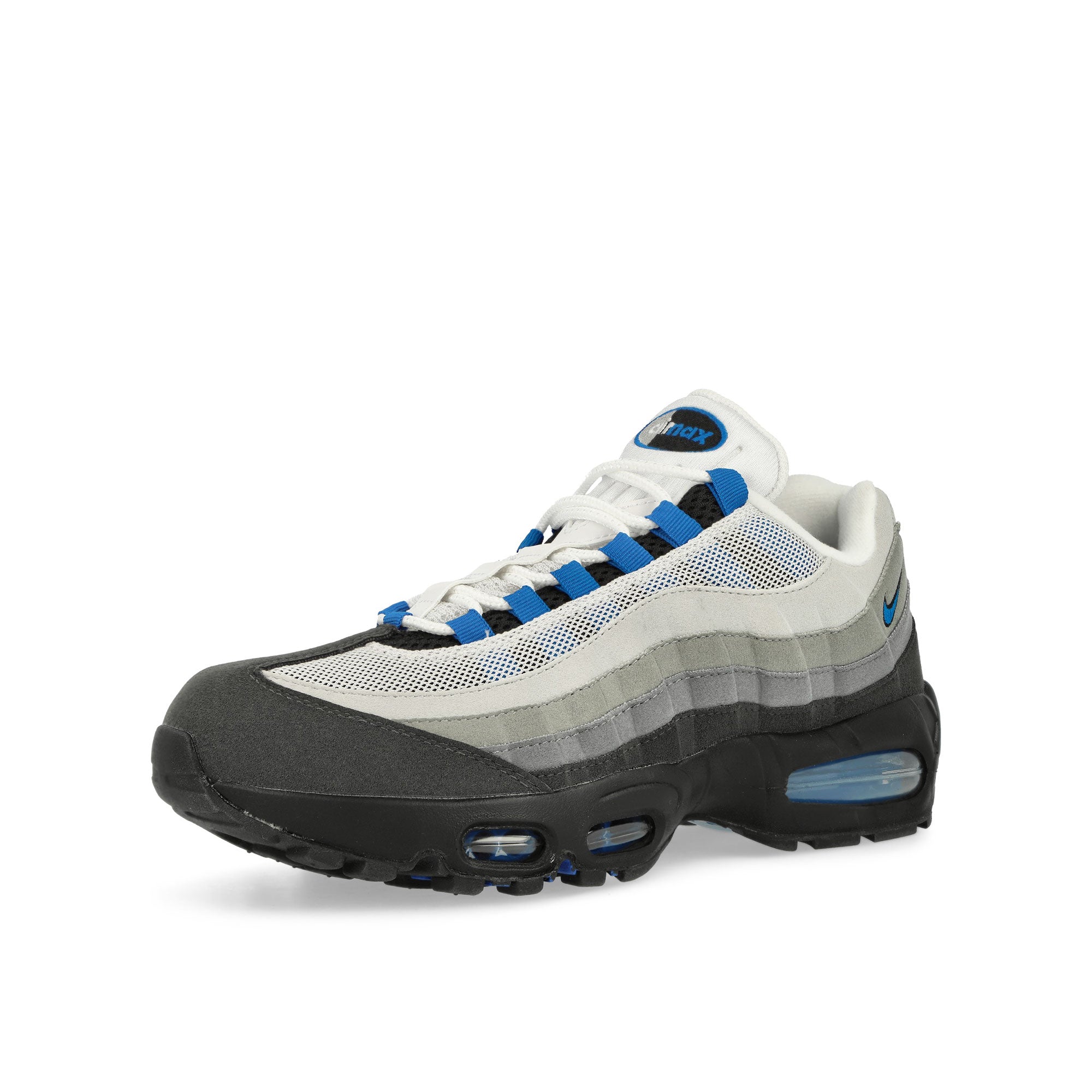 Nike Air Max 95 Blue Spark White / Blue Spark - Neutral Grey Low Top Sneakers IM7410 100 Close-up | Overkill