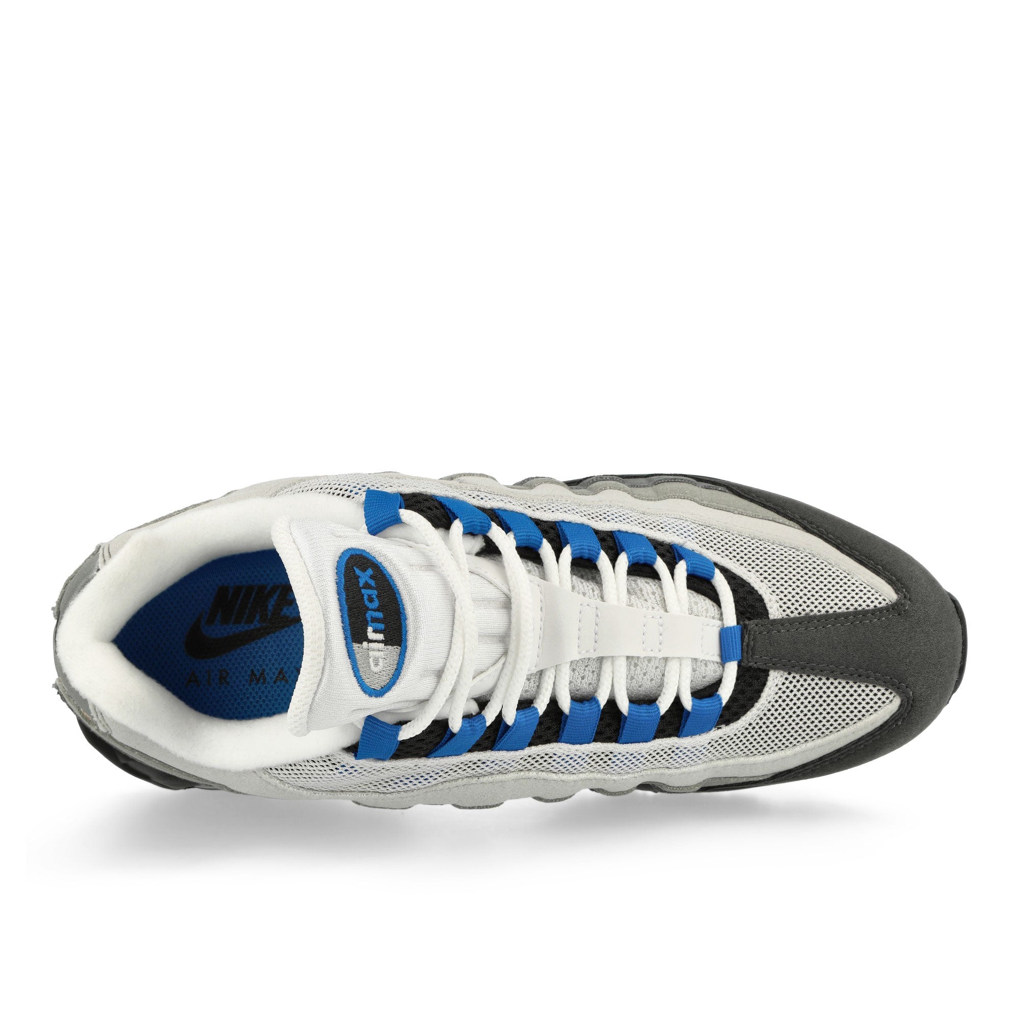Nike Air Max 95 Blue Spark White / Blue Spark - Neutral Grey Low Top Sneakers IM7410 100 Detailfoto | Overkill