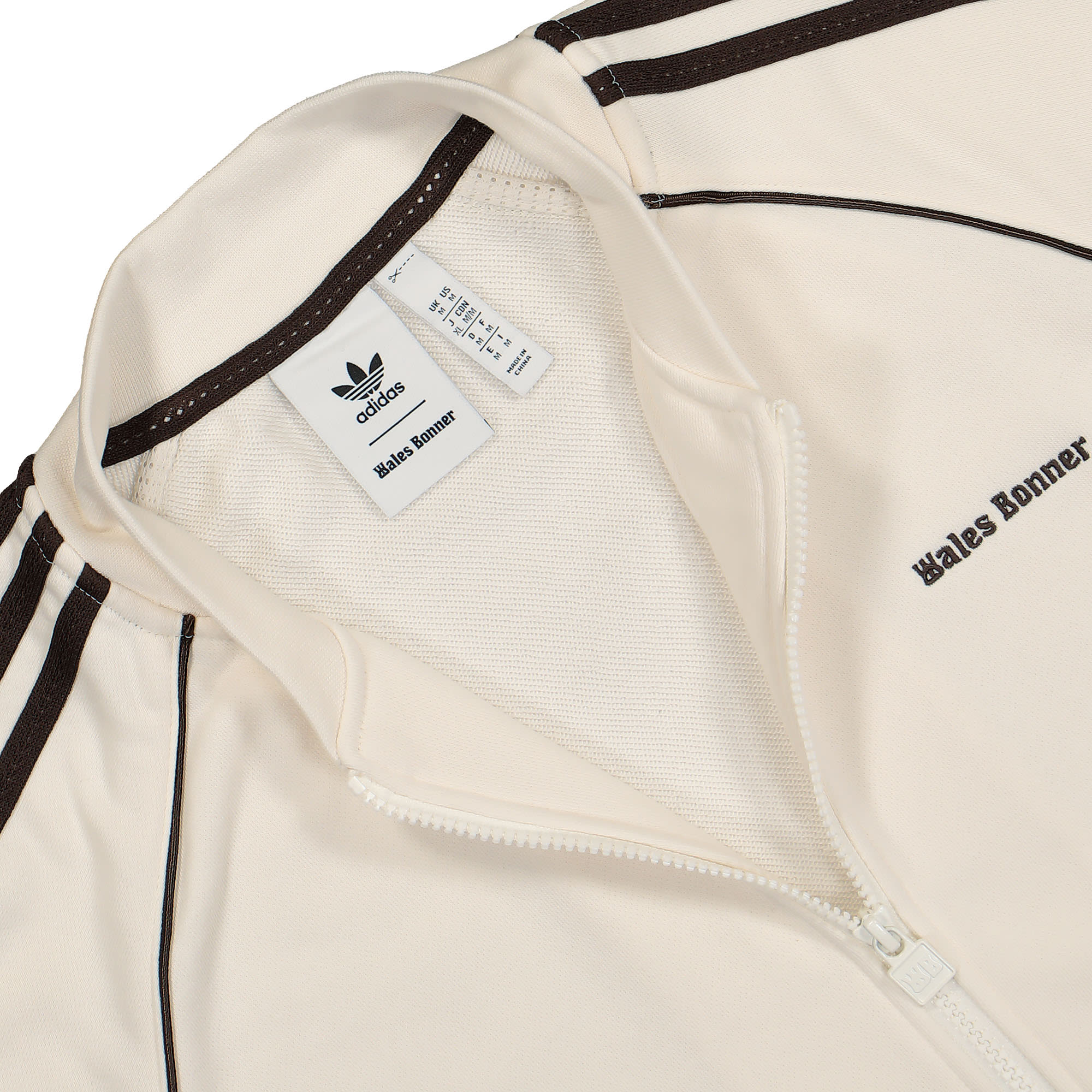 adidas Wales Bonner x adidas Tracktop Chalk White Track Jackets Close-up | Overkill