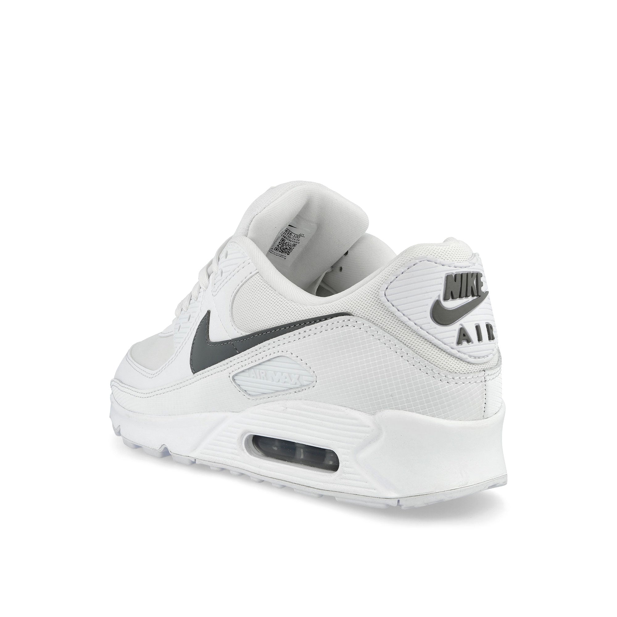 Nike Air Max 90 White / Smoke Grey - White Low Top Sneakers IM9616 100 Material | Overkill