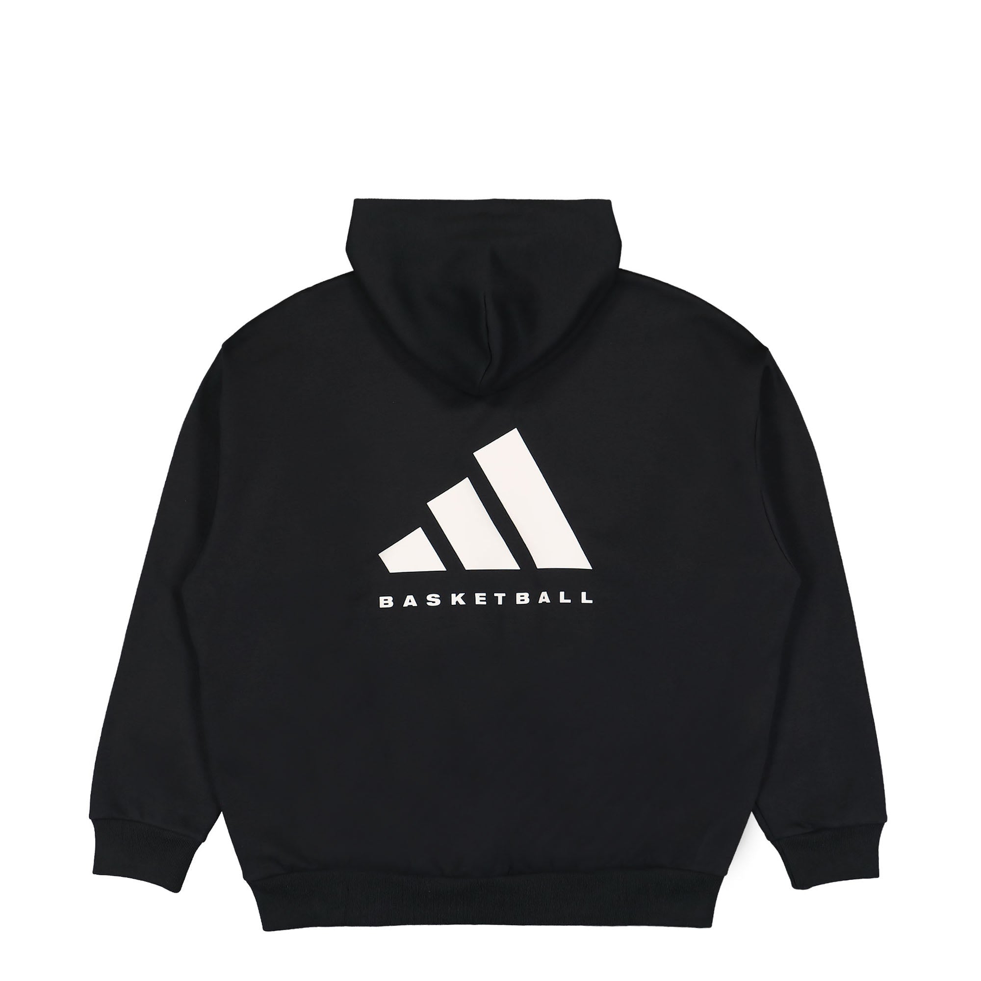 adidas One Basketball Fleece Hoody Black / Talc Hoodies Close-up | Overkill