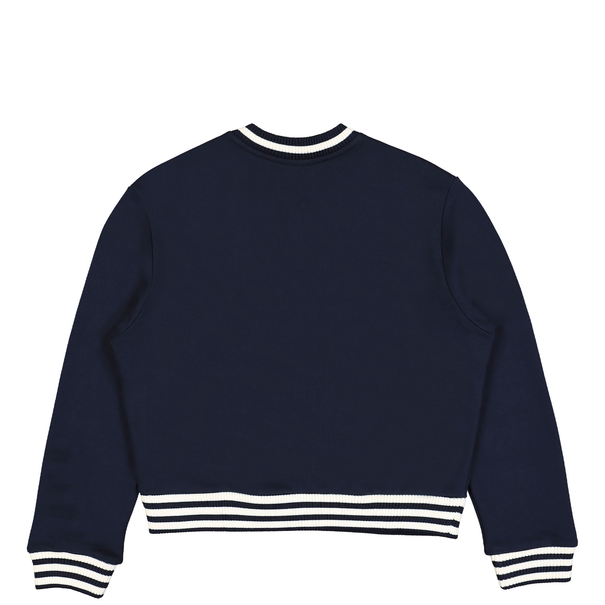 adidas SPORTY & RICH x adidas W Neck Crew Sweater Legend Ink Sweatshirts Material | Overkill