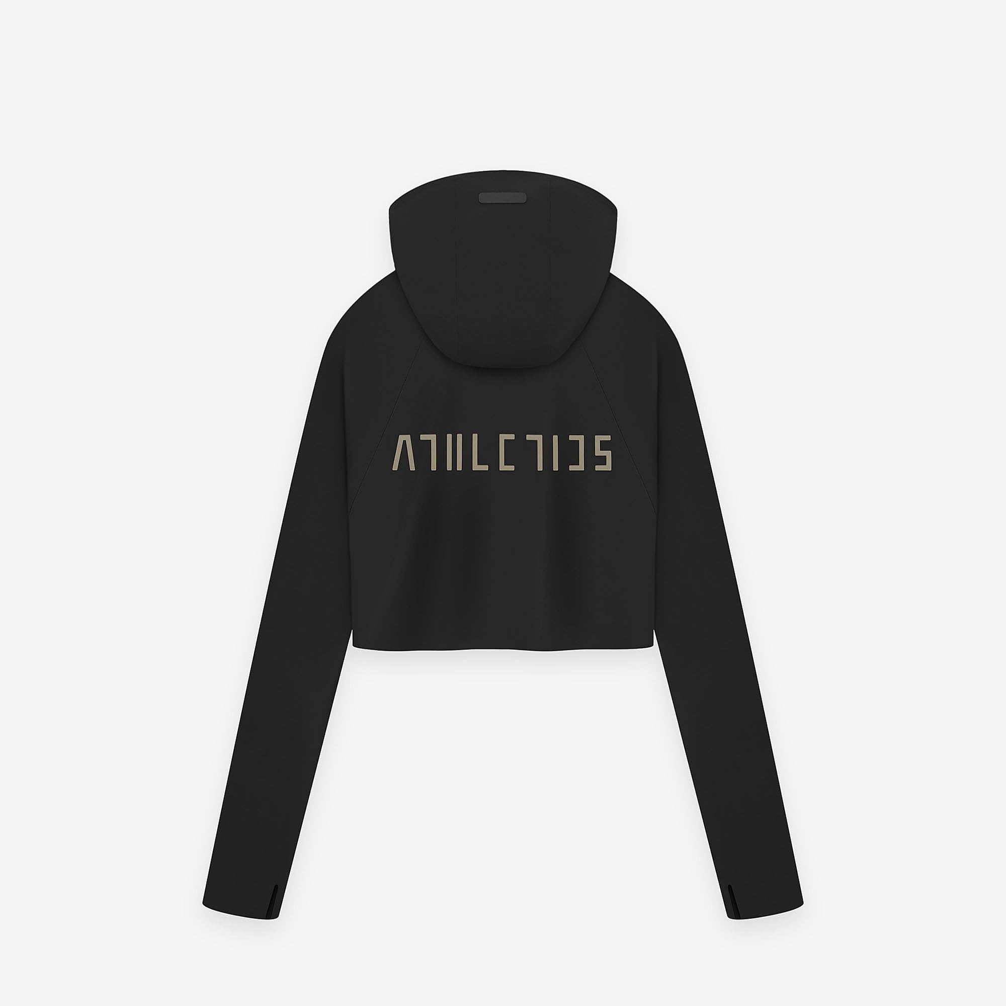 adidas Fear of God Athletics x adidas Crop Hoodie Black Hoodies Material | Overkill