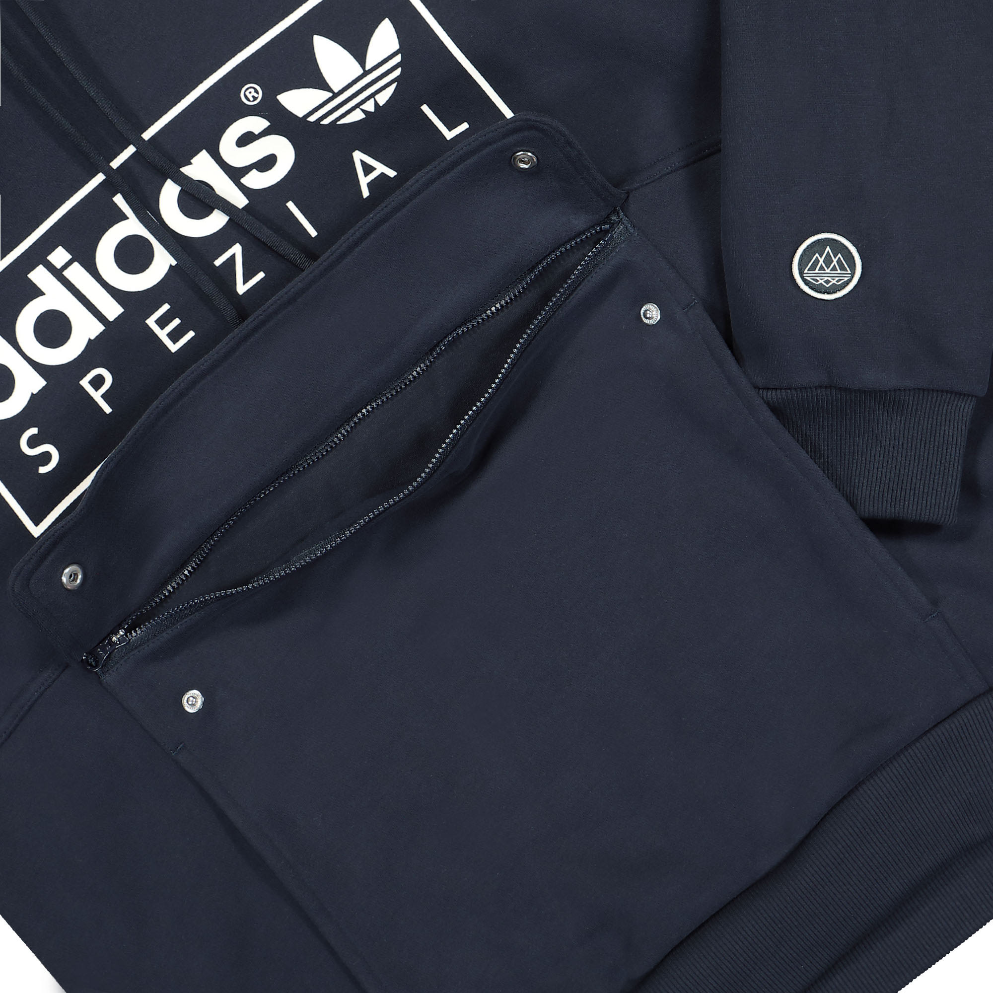 adidas Banktop Hoodie SPZL Night Navy Hoodies Detailfoto | Overkill