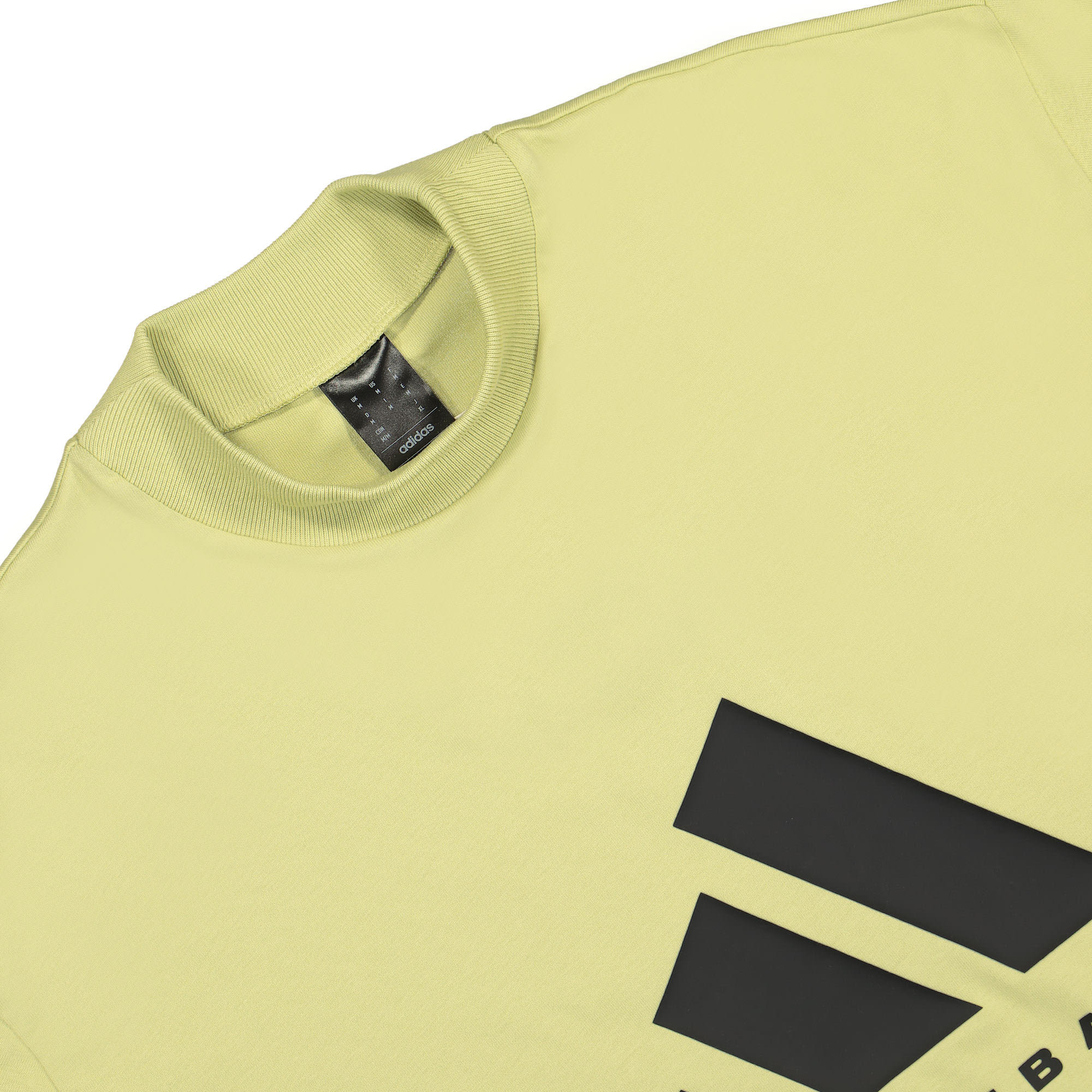 adidas One Basketball Cotton Jersey Tee Halo Gold T-Shirts Close-up | Overkill