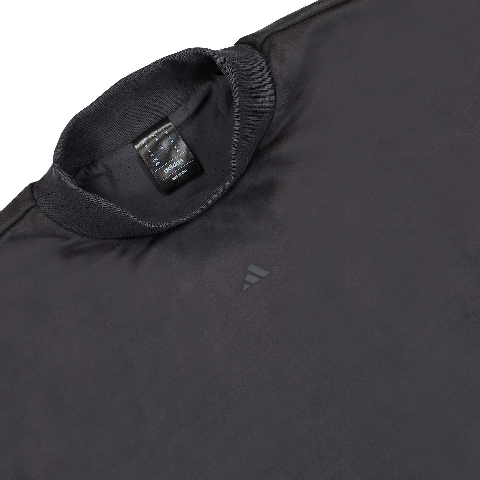 adidas One Basketball Suede Crew Carbon Sweatshirts Material | Overkill