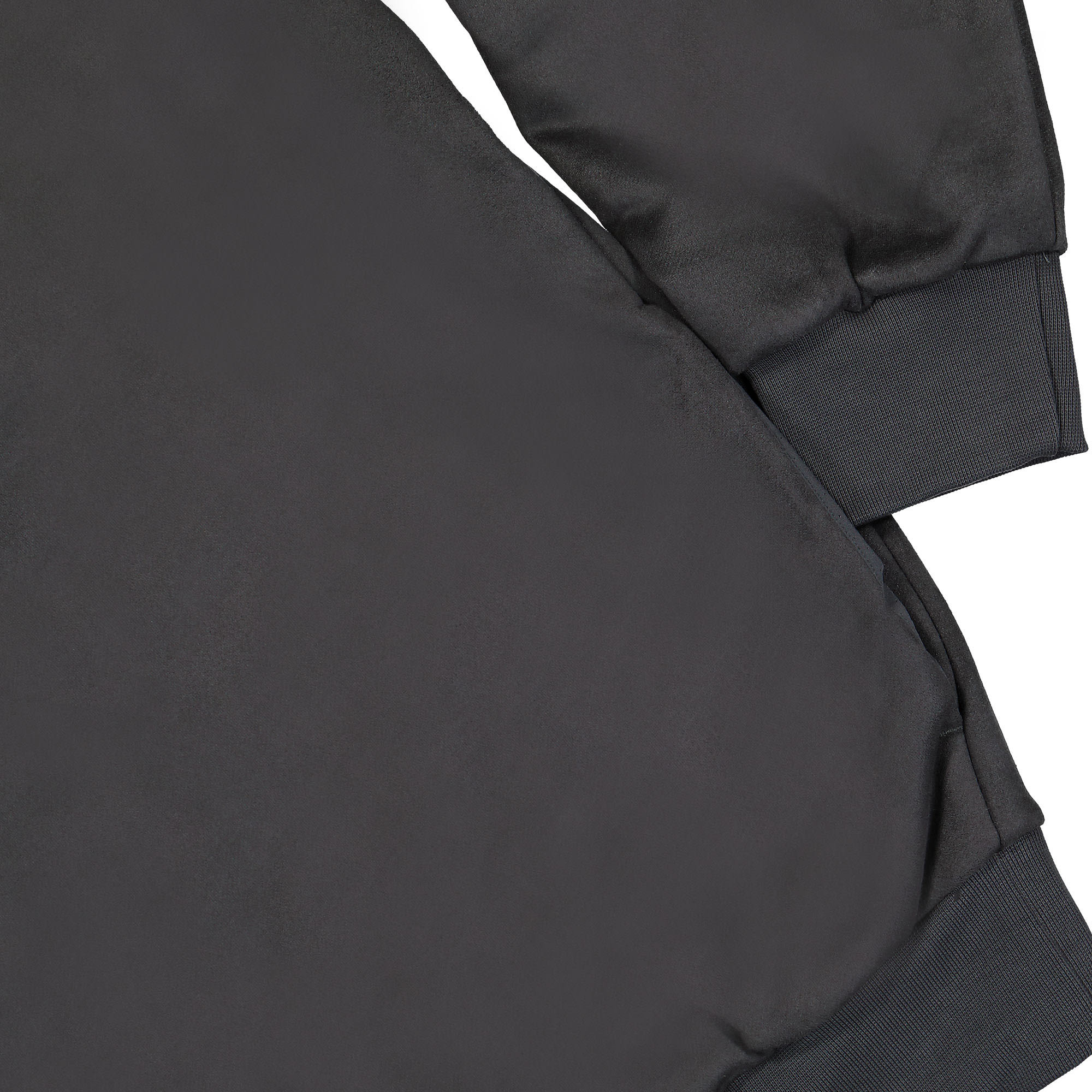 adidas One Basketball Suede Crew Carbon Sweatshirts Detailfoto | Overkill