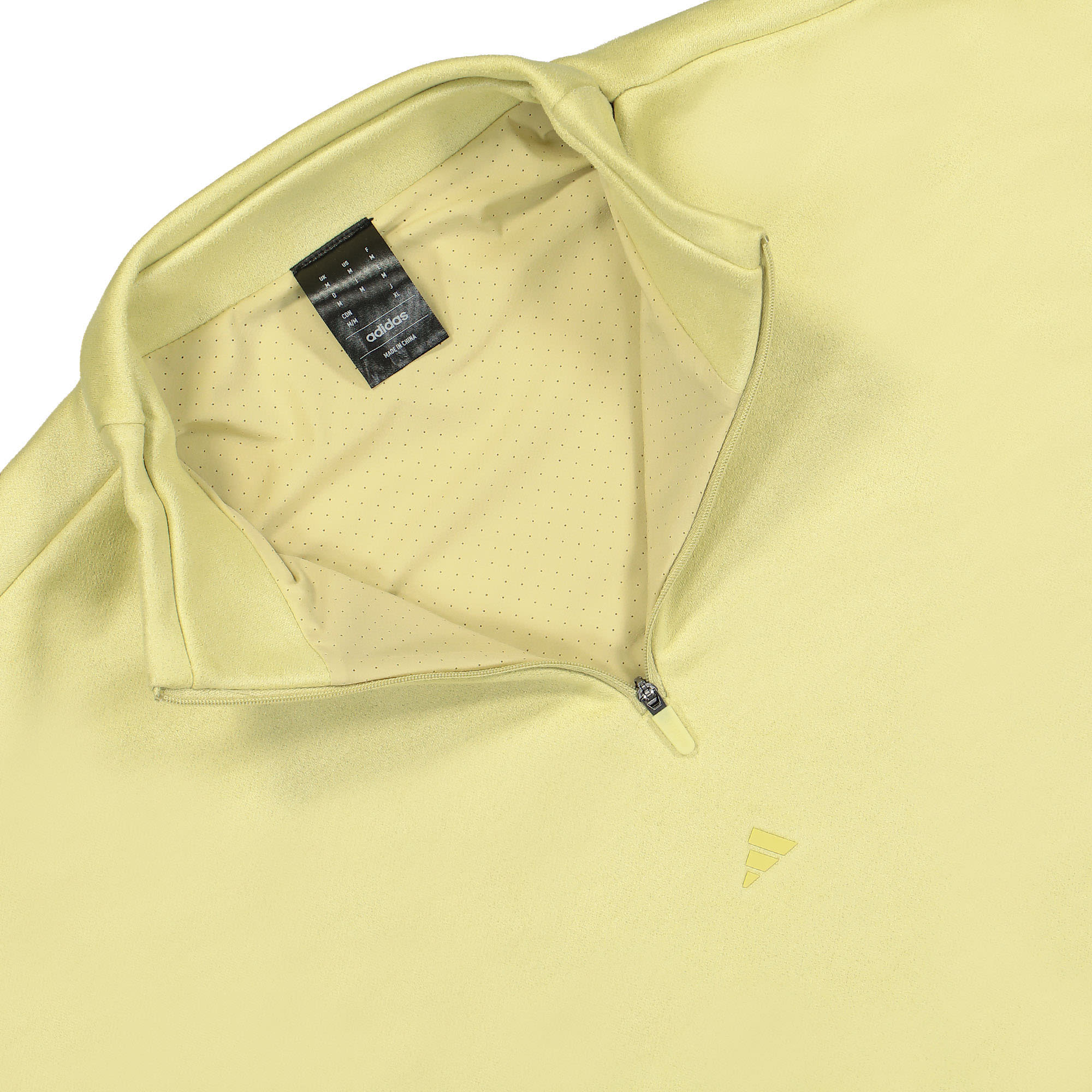 adidas One Basketball Suede Half-Zip Halgol Sweatshirts Close-up | Overkill