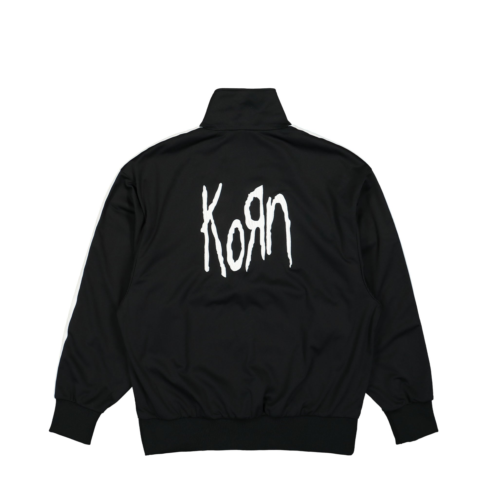 adidas Korn x adidas Track Top Black Track Jackets Close-up | Overkill