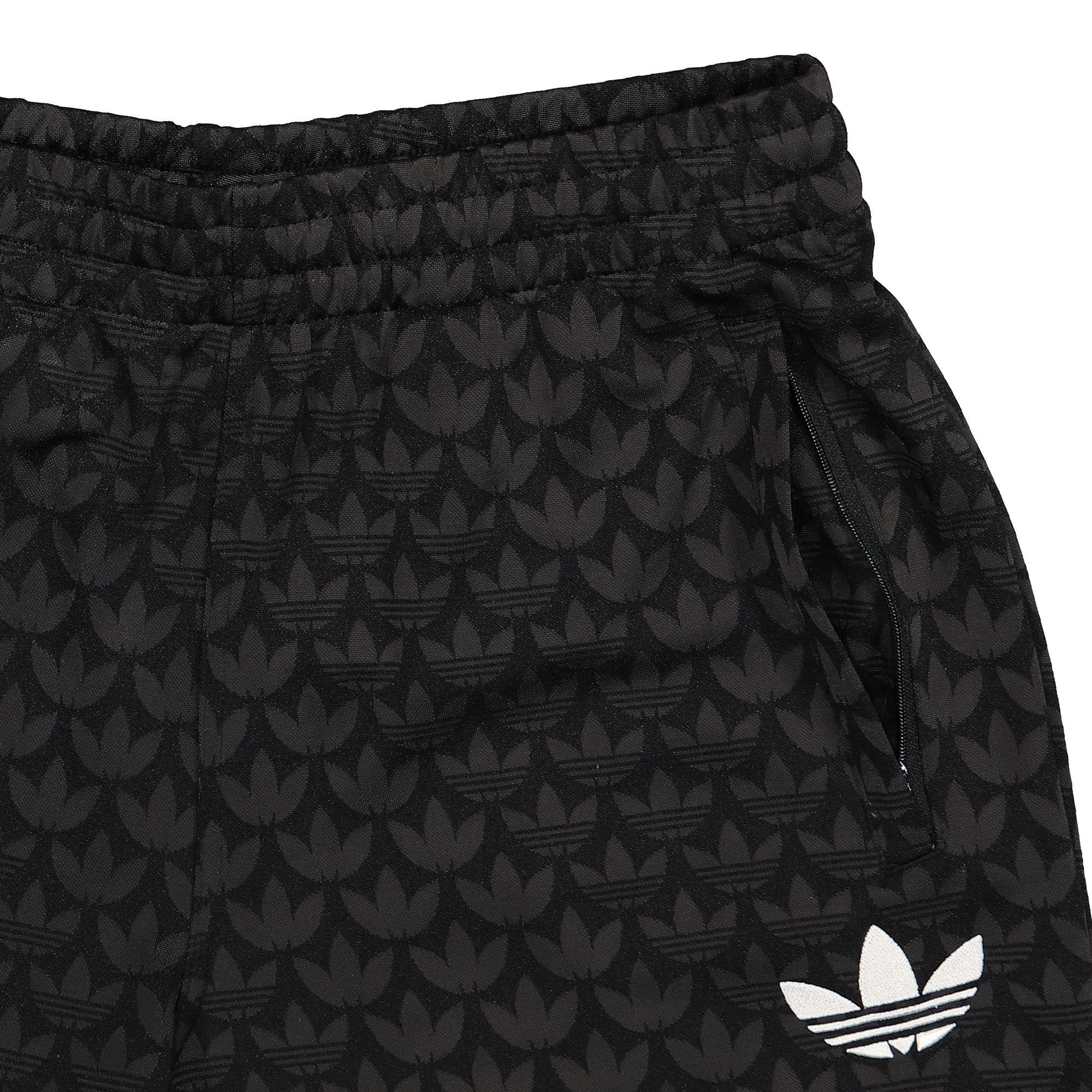 adidas Adicolor 70s Monogram Shorts Black Shorts Detailfoto | Overkill