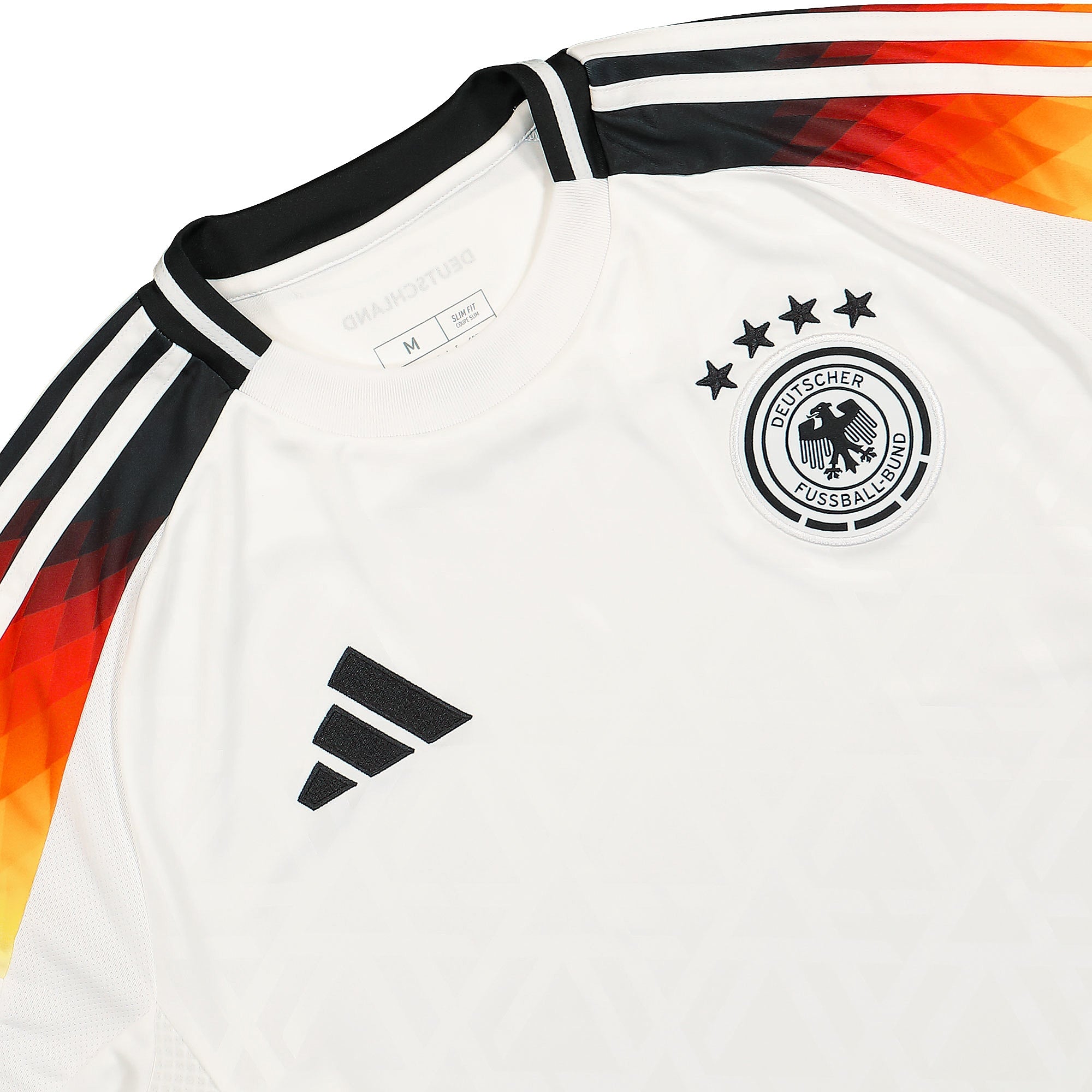 adidas DFB Home Jersey White T-Shirts Close-up | Overkill