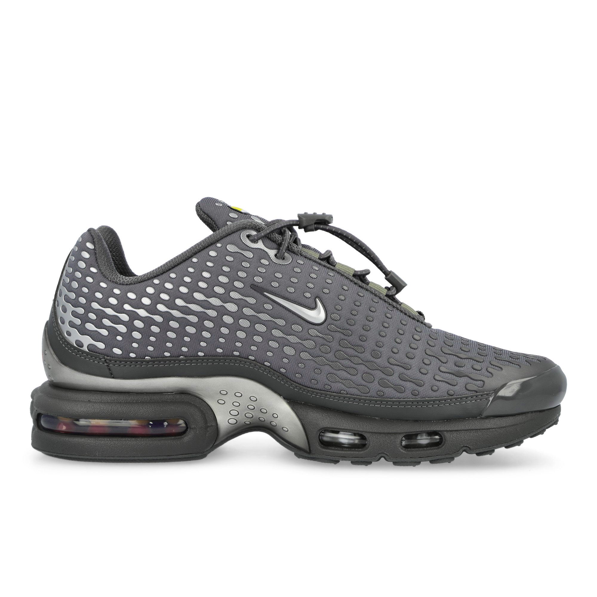 Nike Air Max Plus VII Smoke Grey / Metallic Silver - Iron Grey Low Top Sneakers IQ0282 084 Silhouette | Overkill