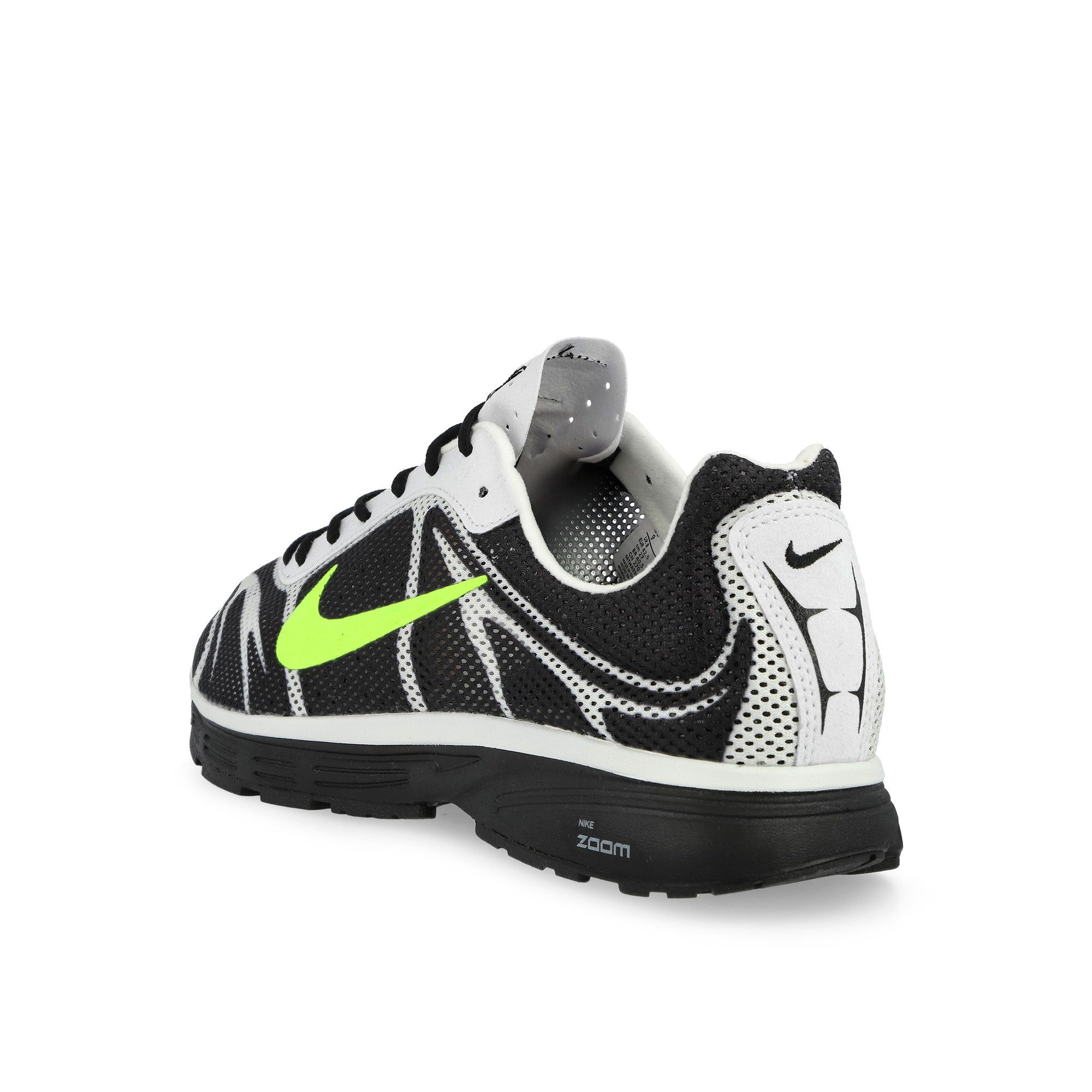 Nike Zoom Streak 3 Black / Volt - Summit White Low Top Sneakers IQ8012 001 Material | Overkill