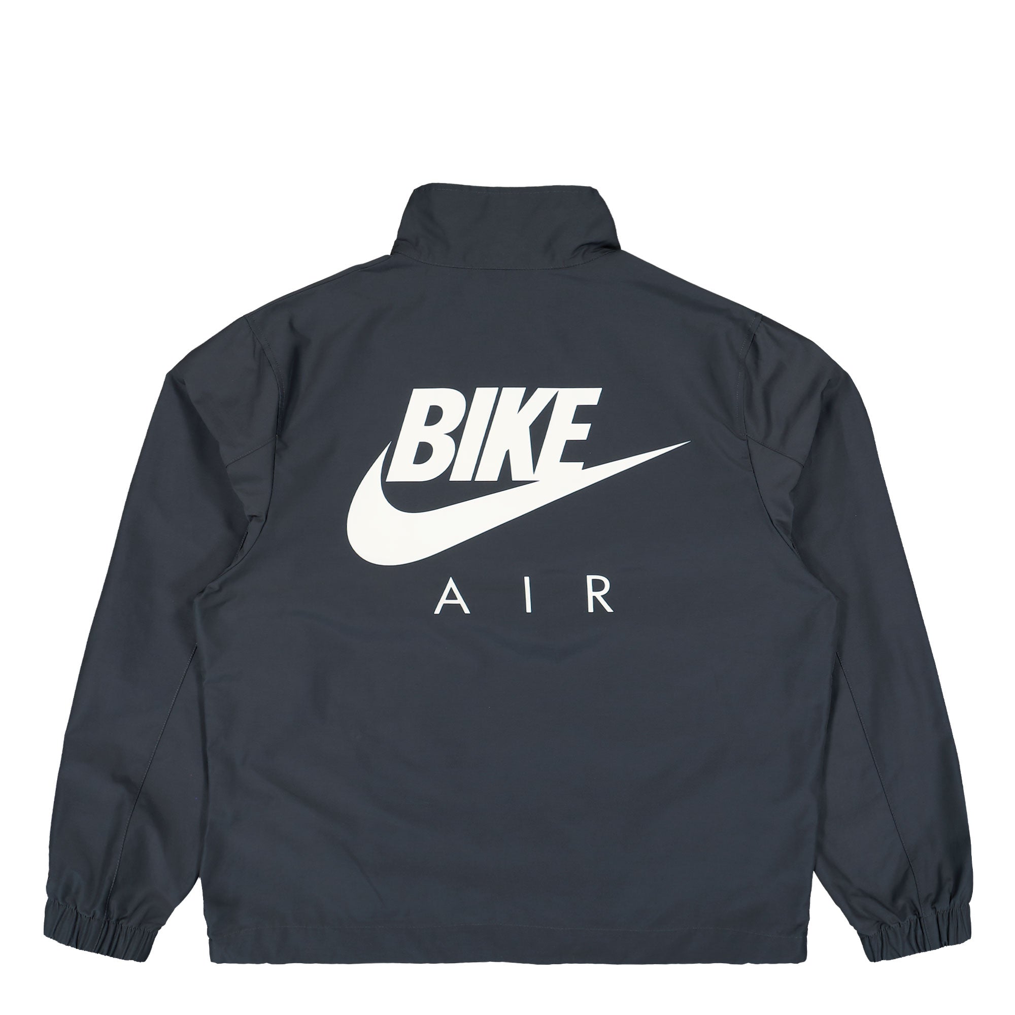 BIKE AIR x Nigel Sylvester x Air Jordan Half-Zip Jacket Anthracite / Sail Track Jacket IQ8150 060 Close-up | Overkill
