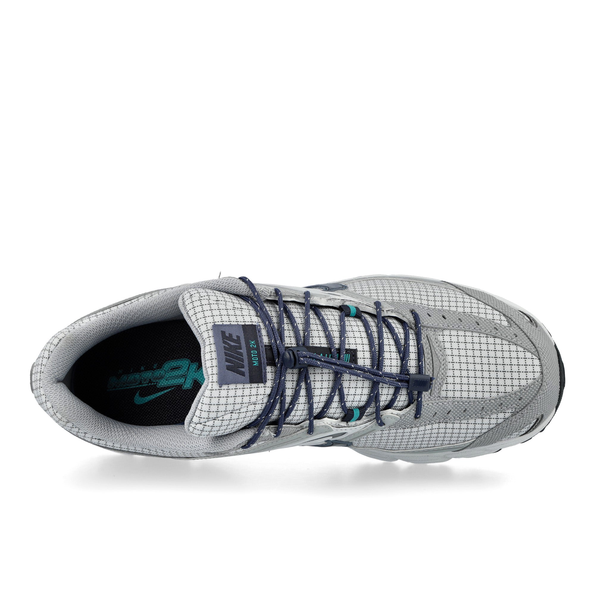 Nike Air Max Moto 2K Geyser Grey / Thunder Blue - Wolf Grey Low Top Sneakers IR0072 001 Detailfoto | Overkill