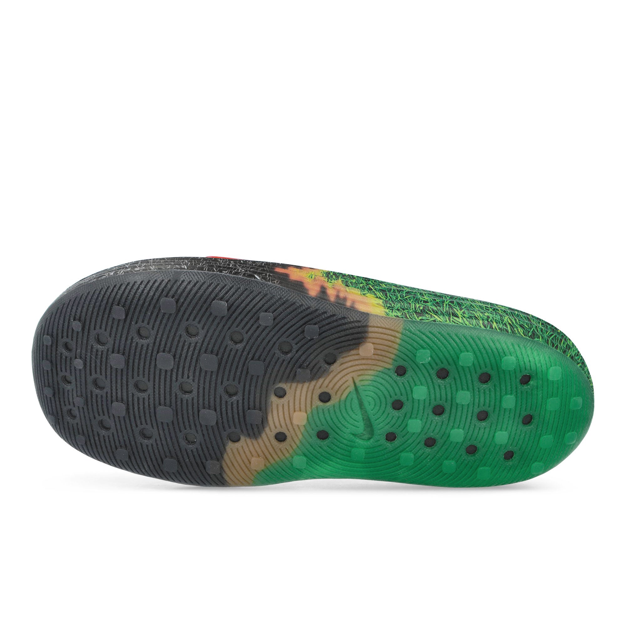 Nike Reactx Rejuven8 Slide QS .Swoosh Touch Grass Dark Smoke Grey / Black - Klly Green Slides, Sandals & Slippers IR0459 001 Detail View 2 | Overkill