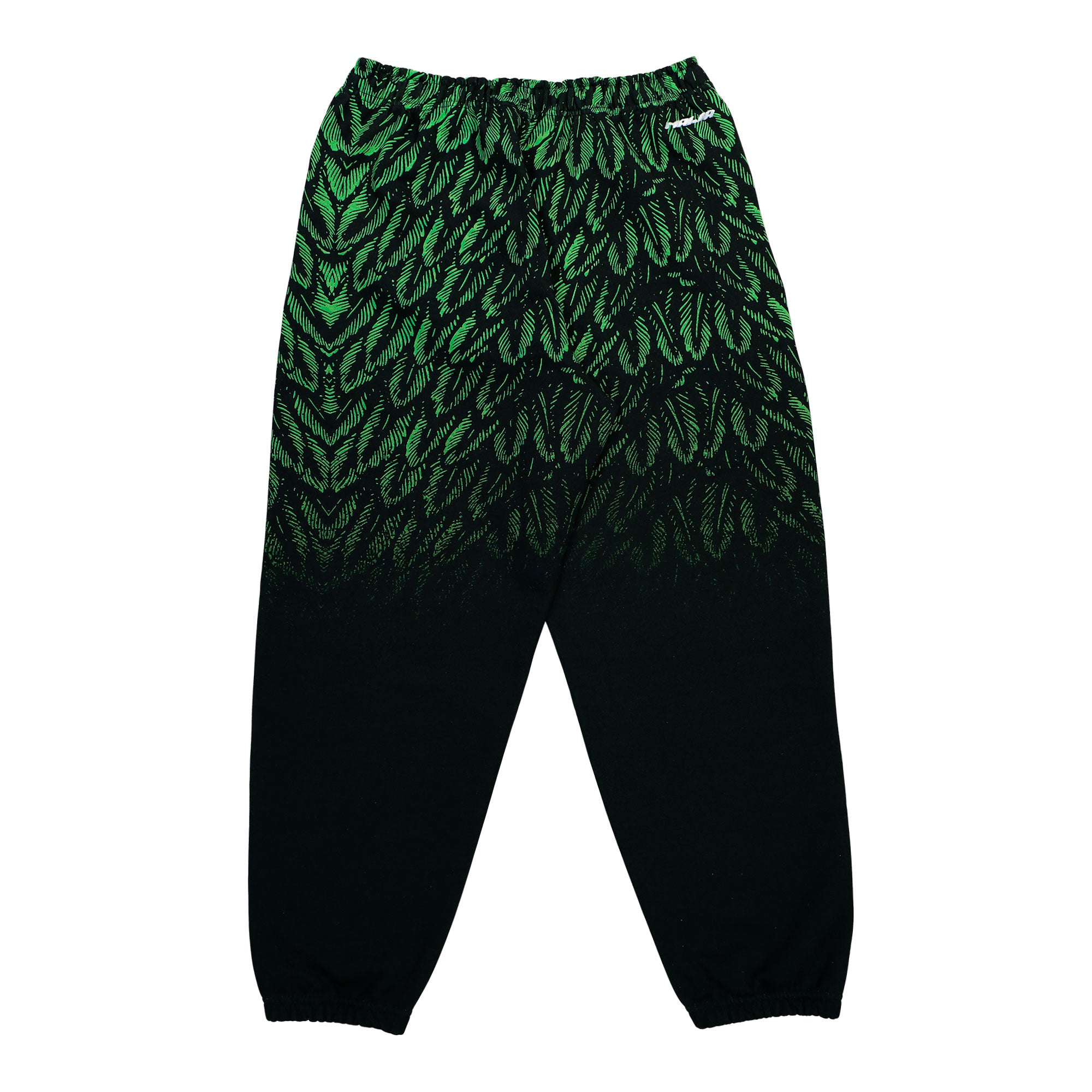 Slawn x Nike NFF Nigeria Fleece Pants Black / Poison Green / White Sweat & Track Pants IR5218 010 Close-up | Overkill