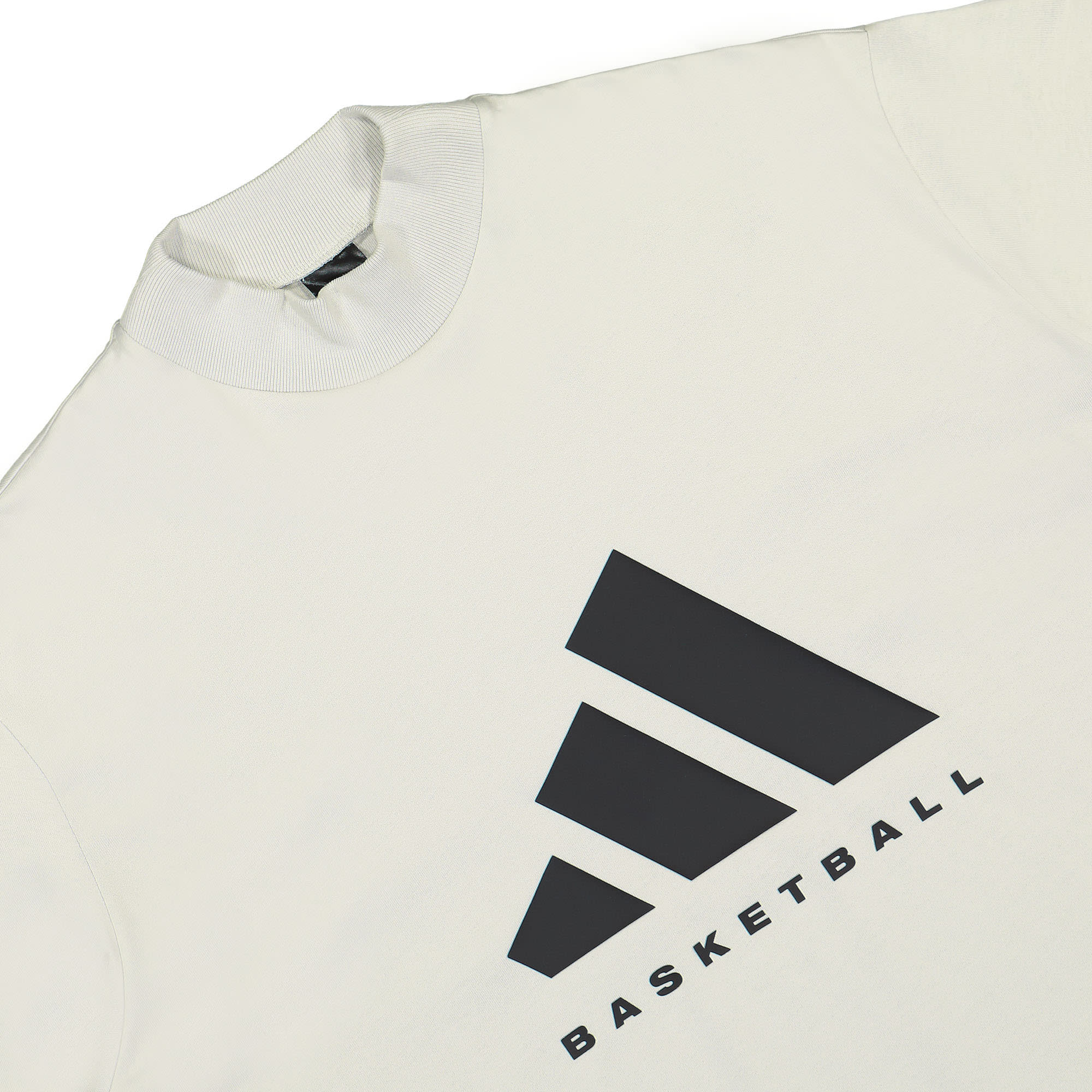 adidas One Basketball Jersey Tee Talc T-Shirts Close-up | Overkill