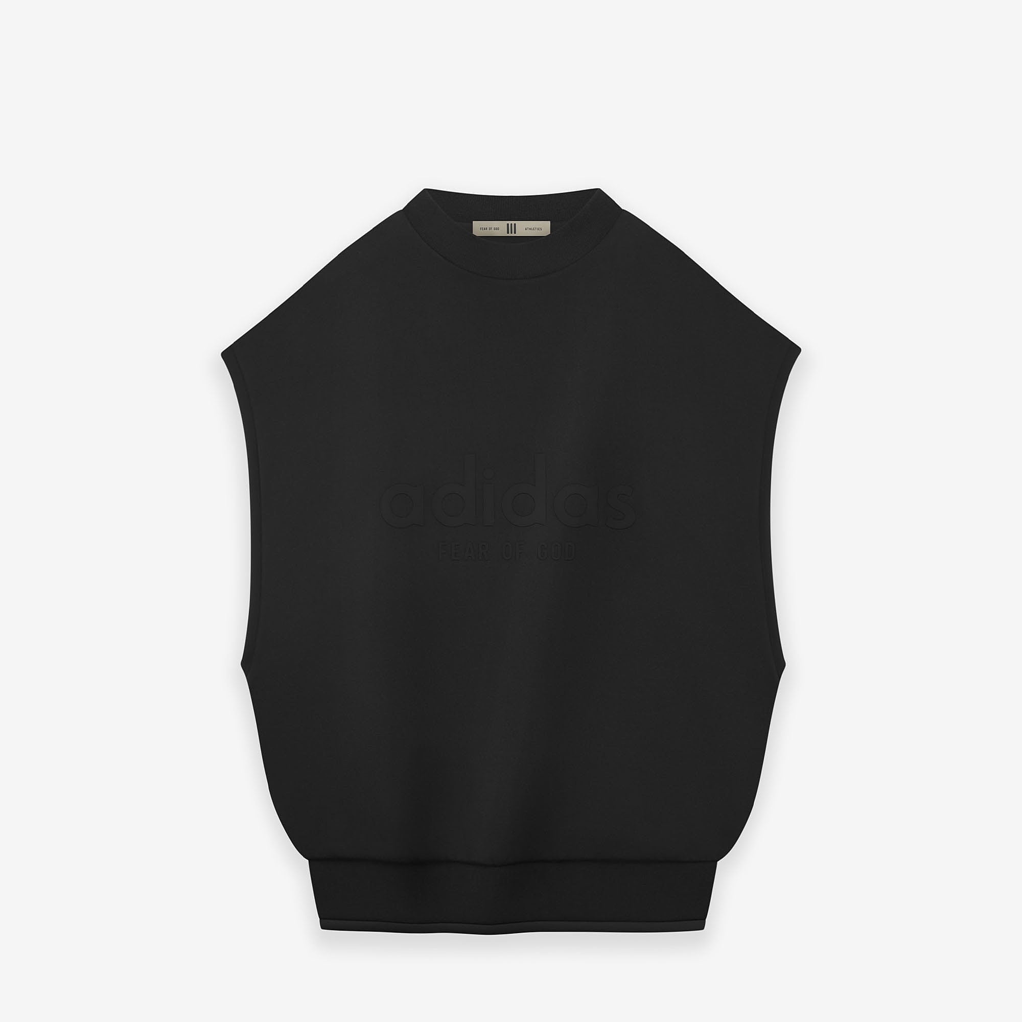adidas Fear of God Athletics x adidas MU SW Black Sweater Vests IS5303 | Overkill