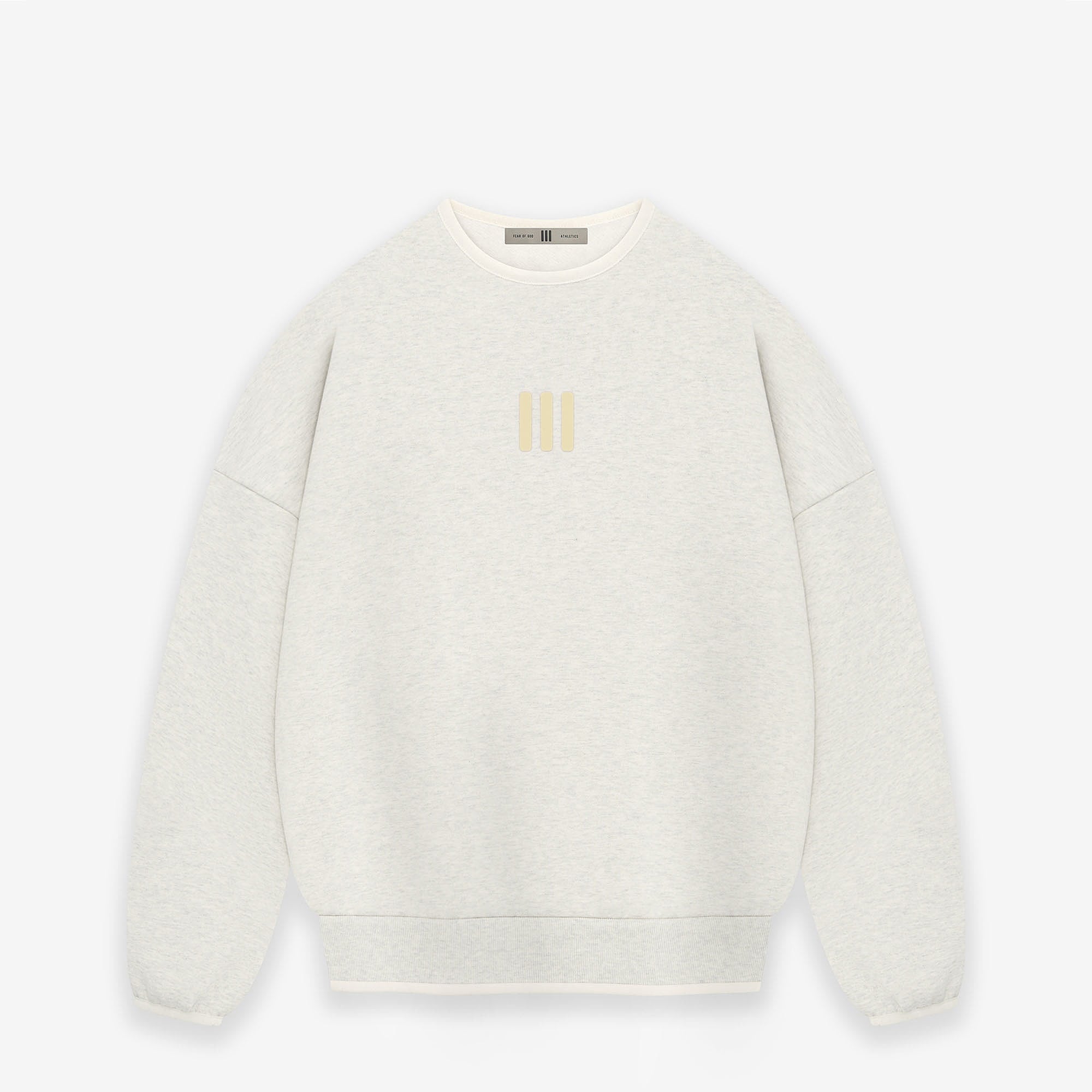 adidas Fear of God Athletics x adidas Crew Oatmeal Sweatshirts IS5320 | Overkill