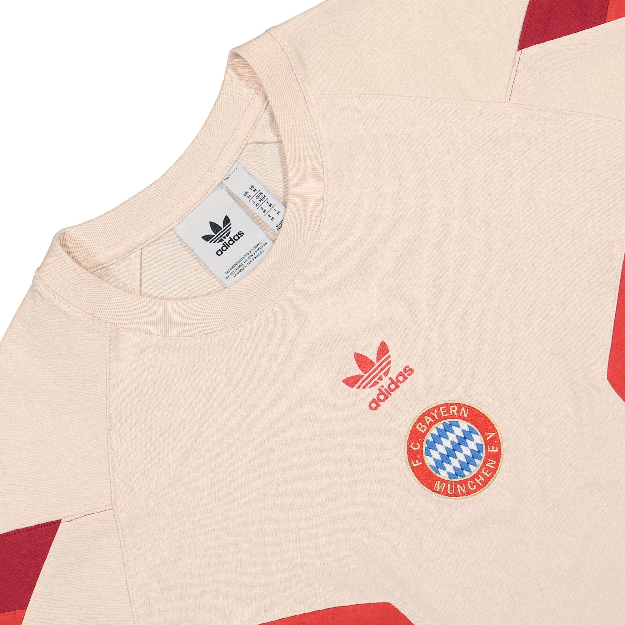 adidas FC Bayern OG Tee Linen T-Shirts Close-up | Overkill