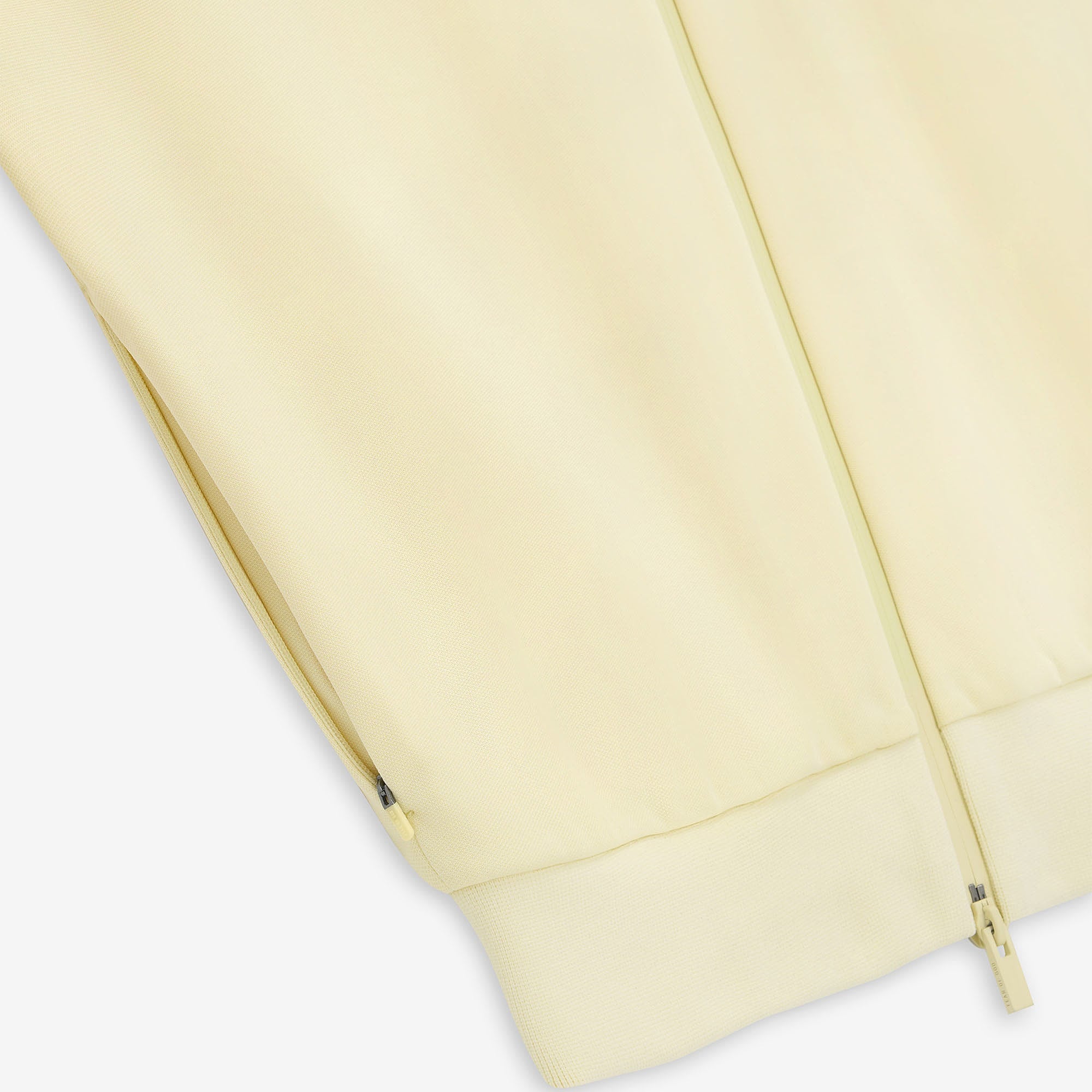 adidas Fear of God Athletics x adidas SH Tracktop Pale Yellow Track Jackets Material | Overkill