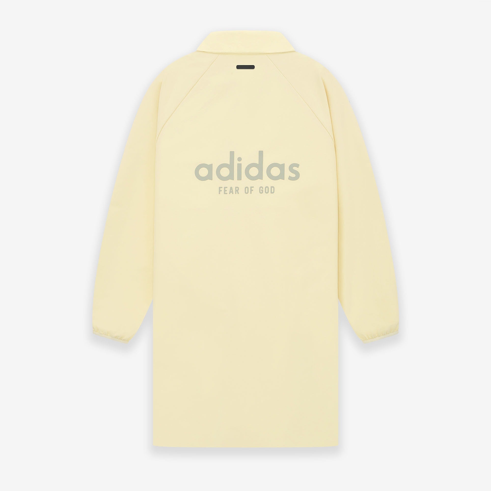 adidas Fear of God Athletics x adidas Coat Pale Yellow Coats Close-up | Overkill