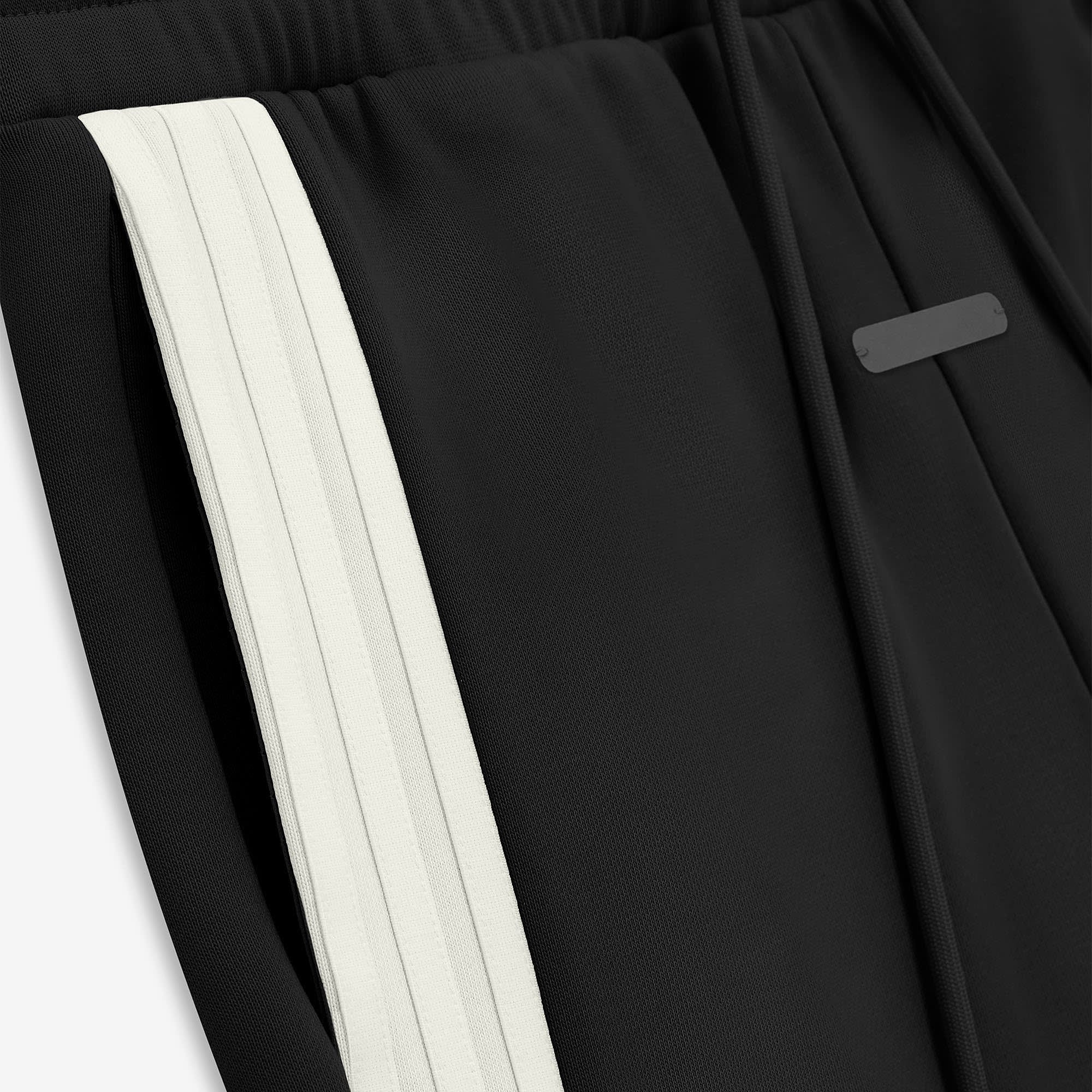 adidas Fear of God Athletics x adidas Pant Black / Cream White Sweat & Track Pants Close-up | Overkill