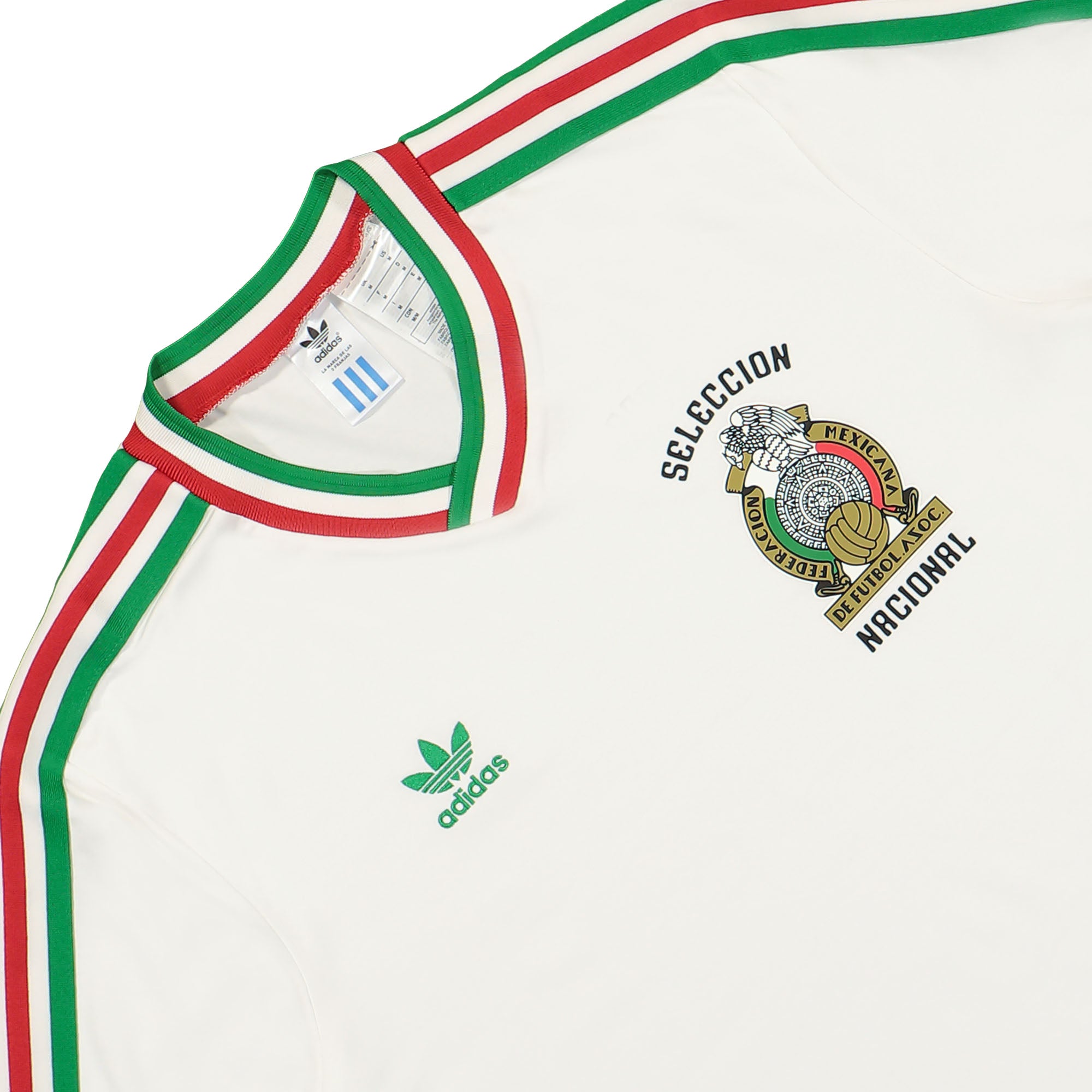 adidas FMF Away Jersey 1985 Clothing White T-Shirts Close-up | Overkill