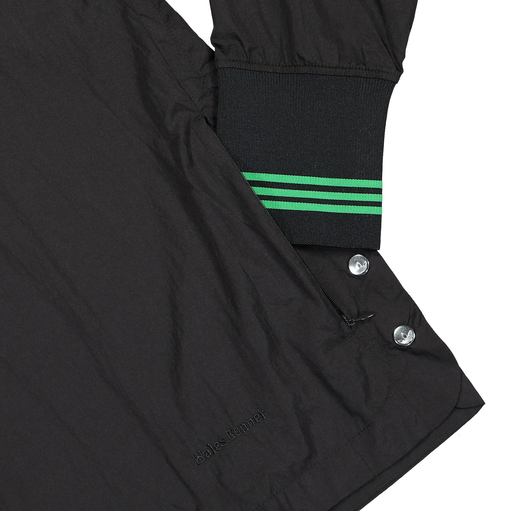 adidas Nylon Top Black Track Jackets Detailfoto | Overkill