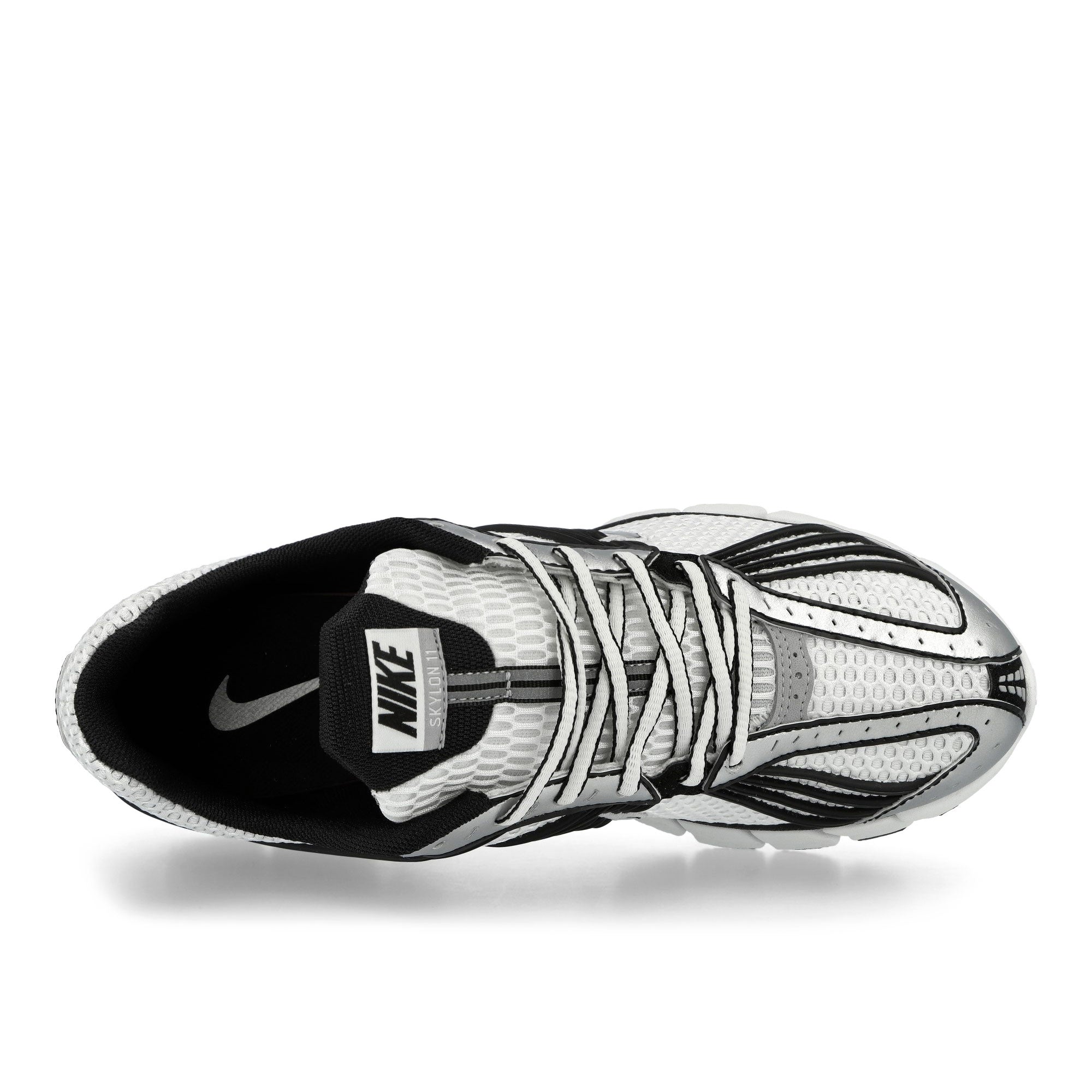 Nike Zoom Skylon 11 Summit White / Metallic Silver - Black - Light Smoke Grey Low Top Sneakers IU1869 101 Detailfoto | Overkill