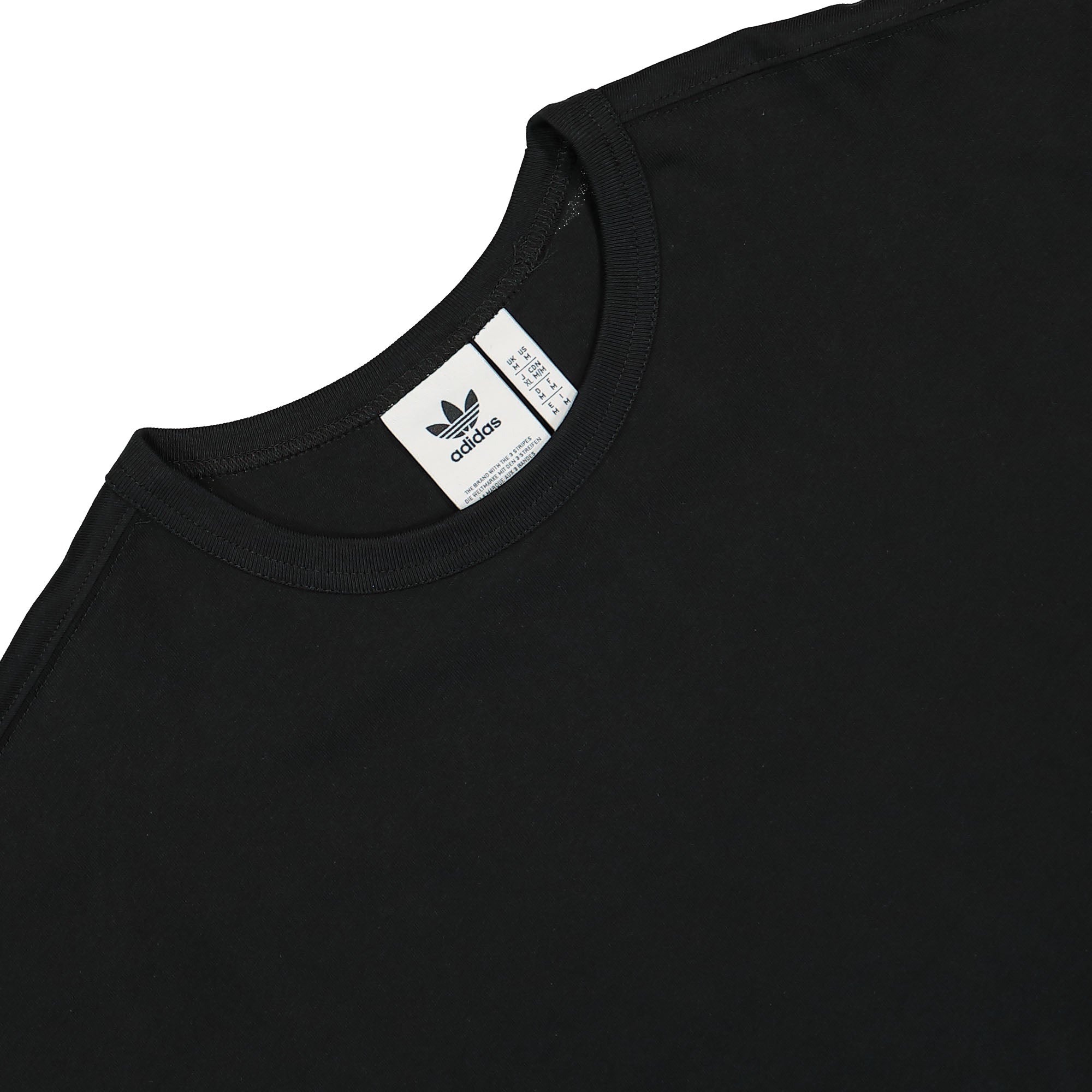 adidas Neu Classics T-Shirt Black T-Shirts Close-up | Overkill