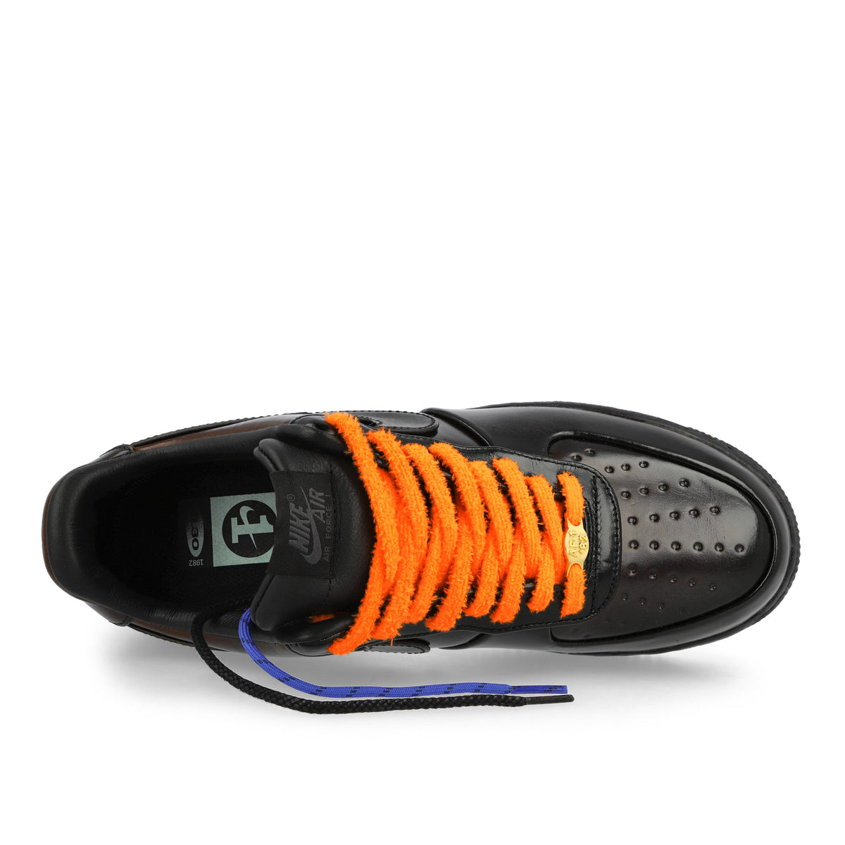 Nike Air Force 1 '07 LE "Air Soul" Black / Black - Cinnamon - Black Low Top Sneakers IW2353 001 Detailfoto | Overkill