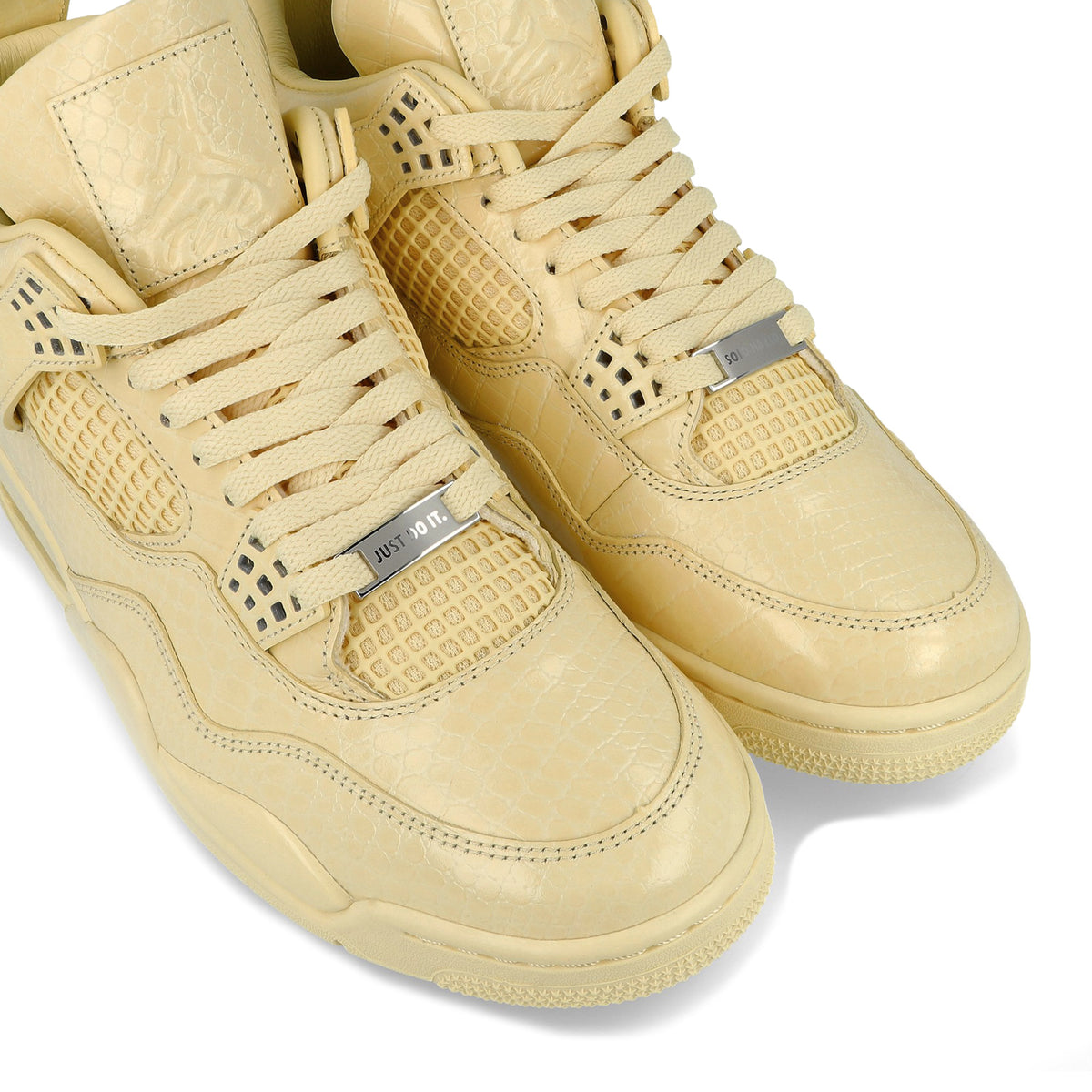 Jordan 4 OG Lemonade Lemonade / Lemonade Mid Top Sneakers IW2872 700 Detail View 2 | Overkill