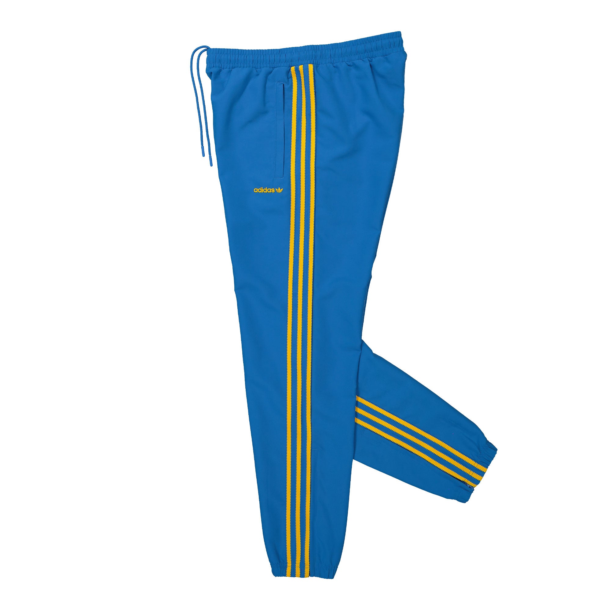 adidas Woven Track Pant Blue Sweat & Track Pants Close-up | Overkill