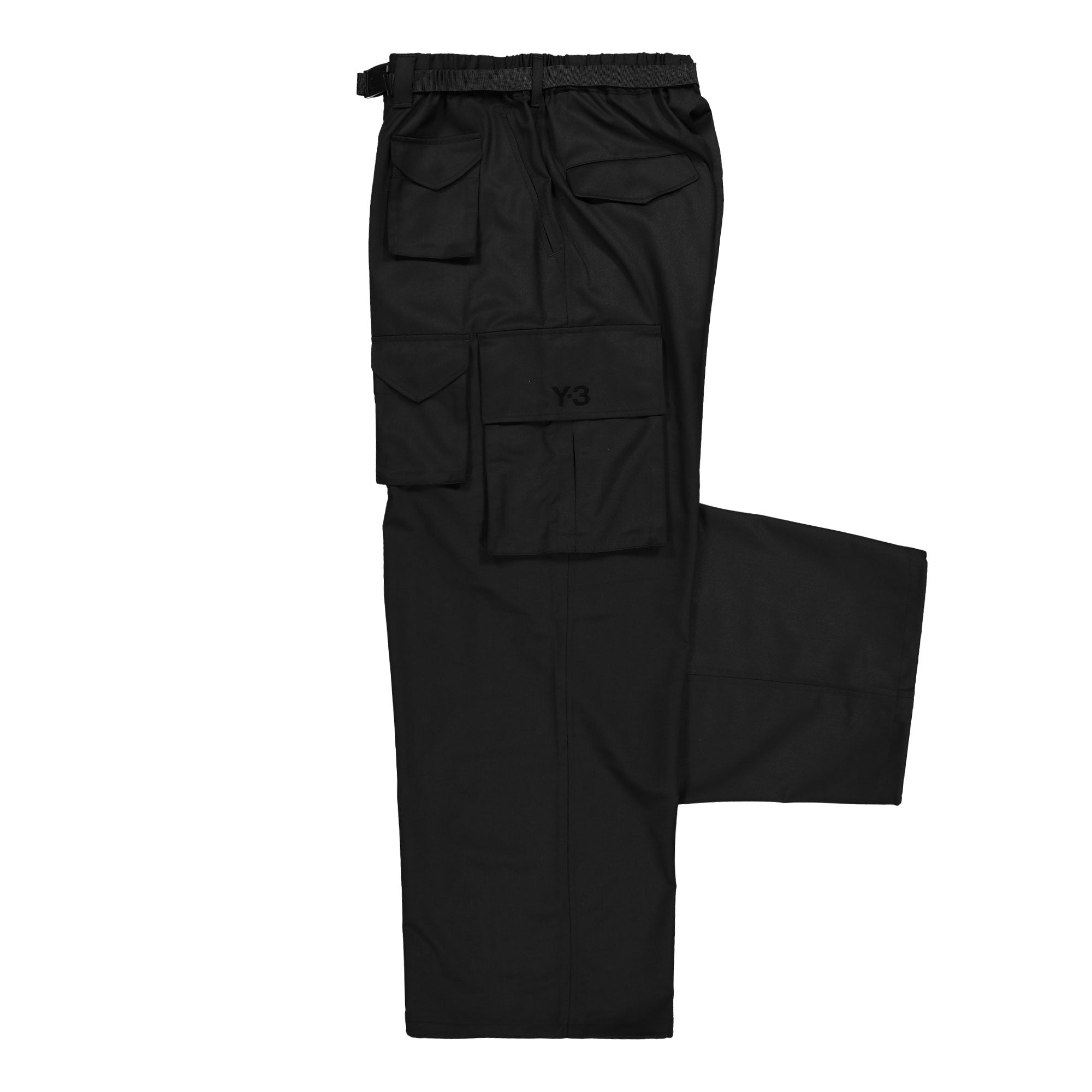 Y-3 Refined Wool Cargo Pants Black Casual Pants IW7453 Detailfoto | Overkill