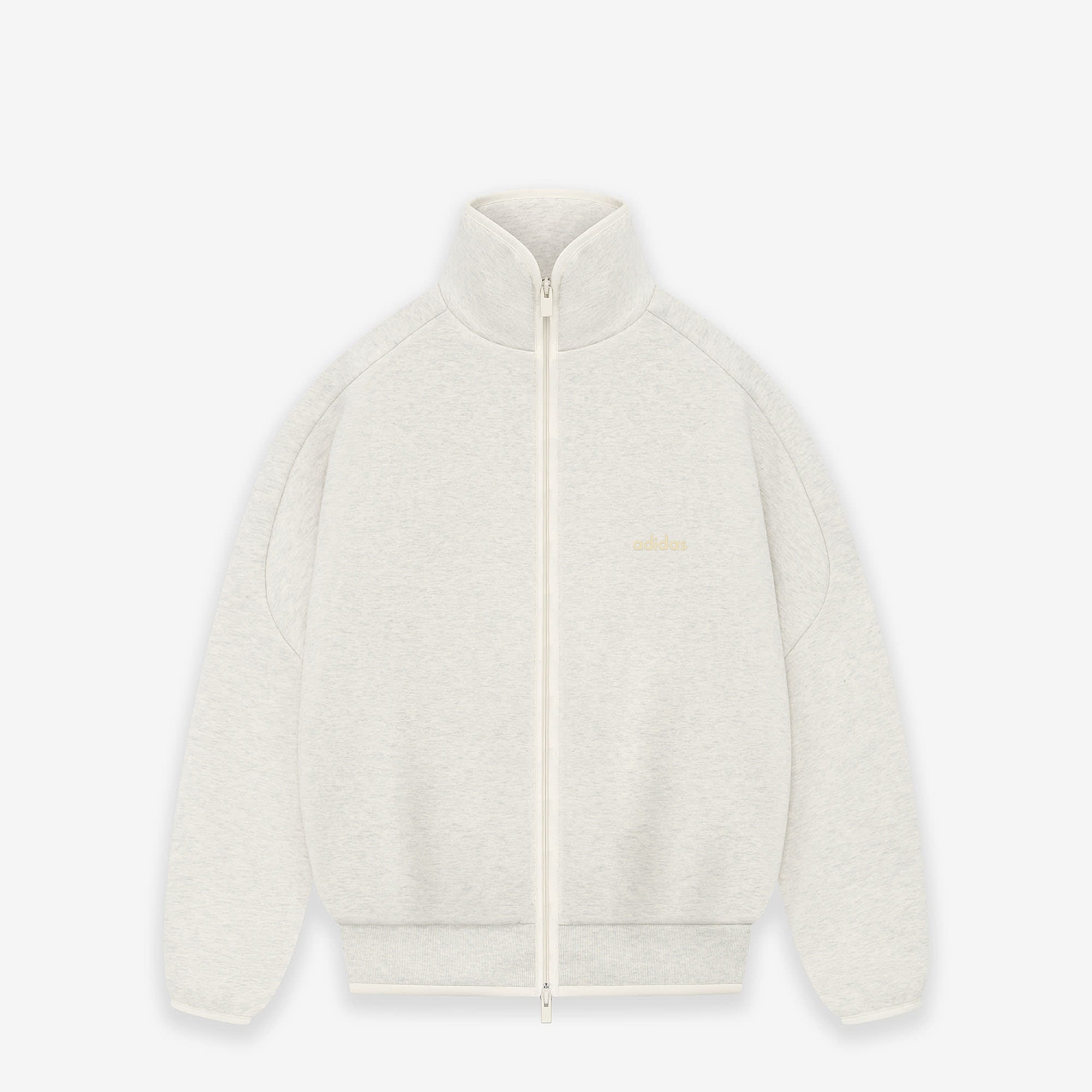 adidas Fear of God Athletics x adidas Tracktop Chalk White Melange Track Jackets IW8920 | Overkill