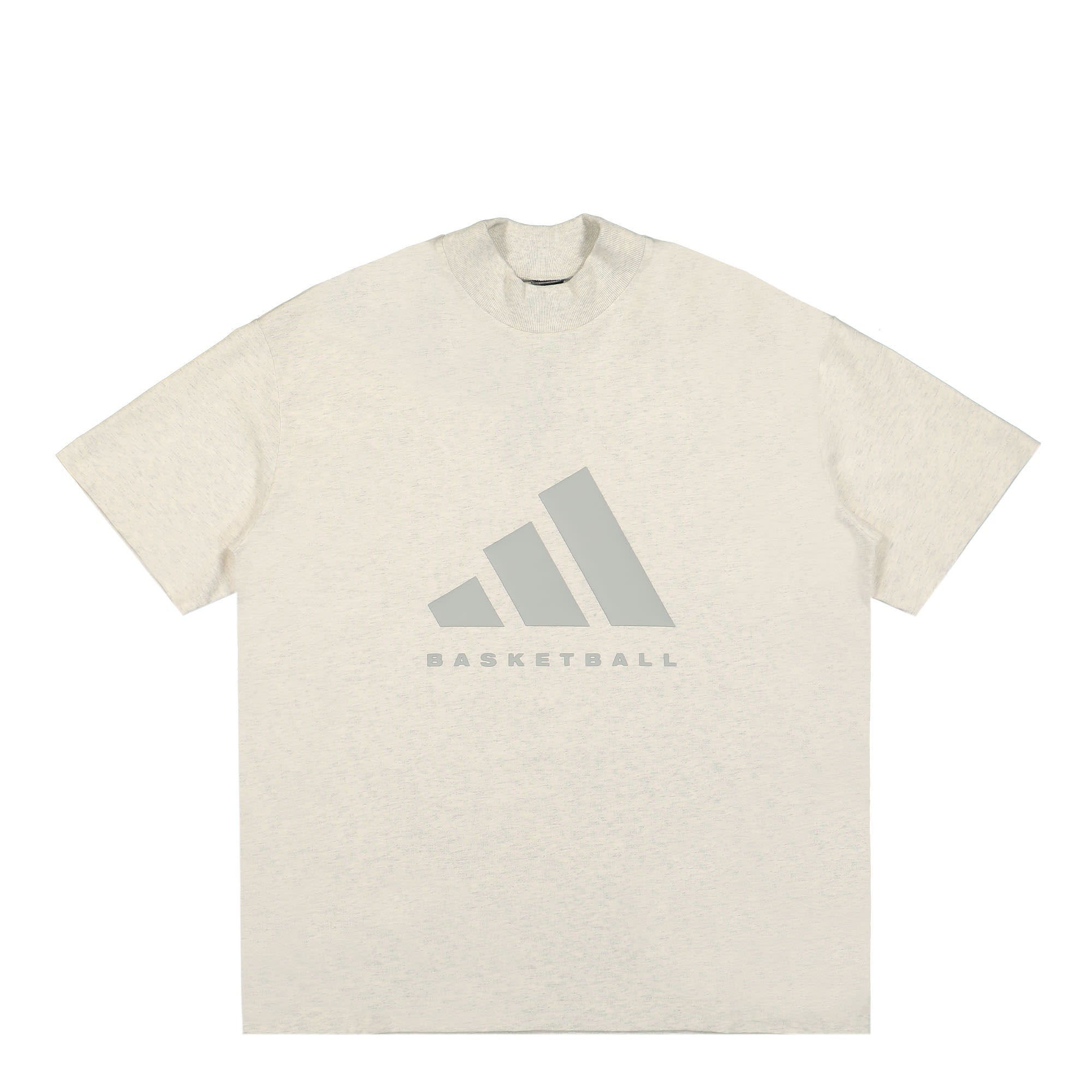 adidas One Basketball Cotton Jersey Tee Cream Melange T-Shirts IX1968 | Overkill
