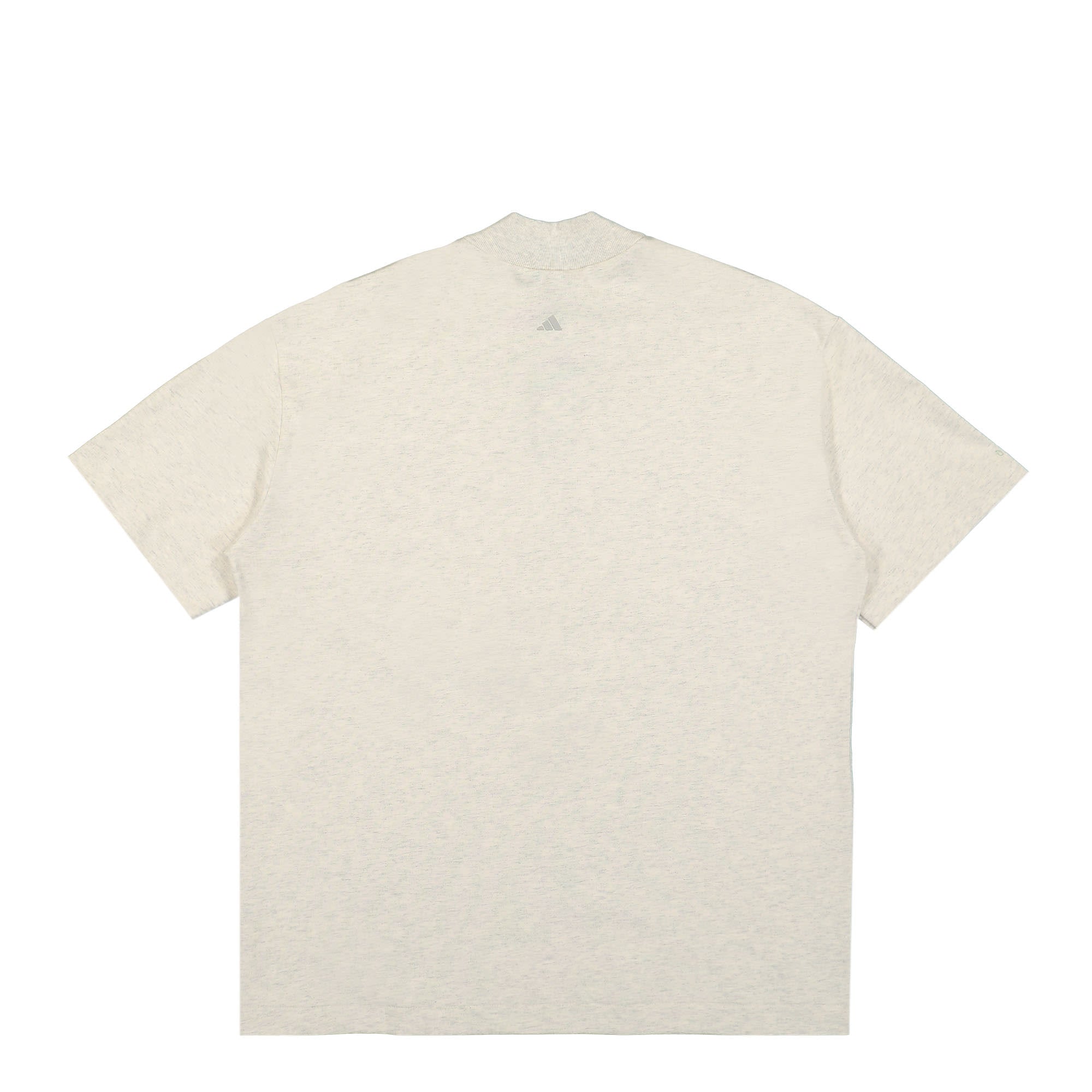 adidas One Basketball Cotton Jersey Tee Cream Melange T-Shirts Material | Overkill